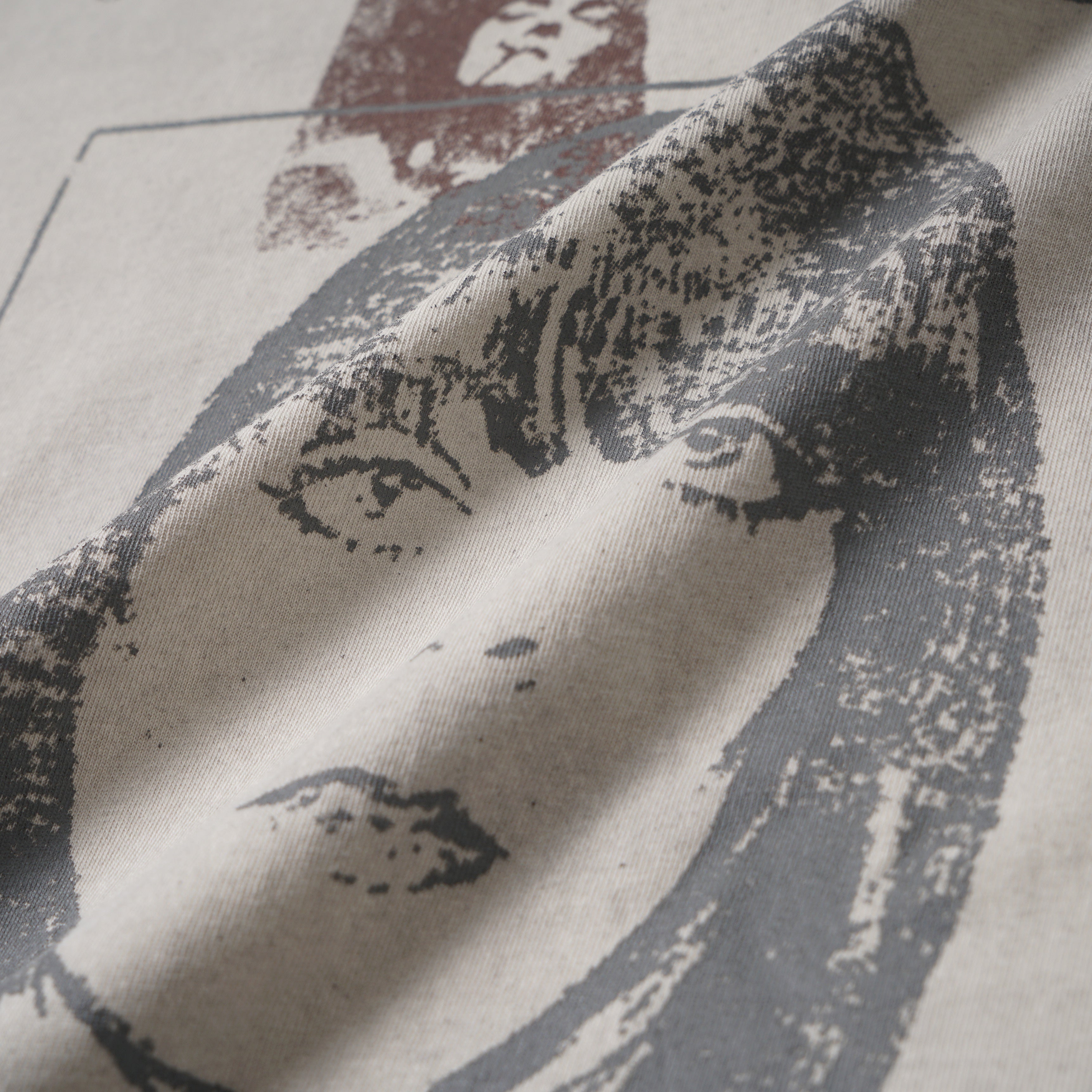 STARRVAINT Distressed Graphic Long Sleeve Tee