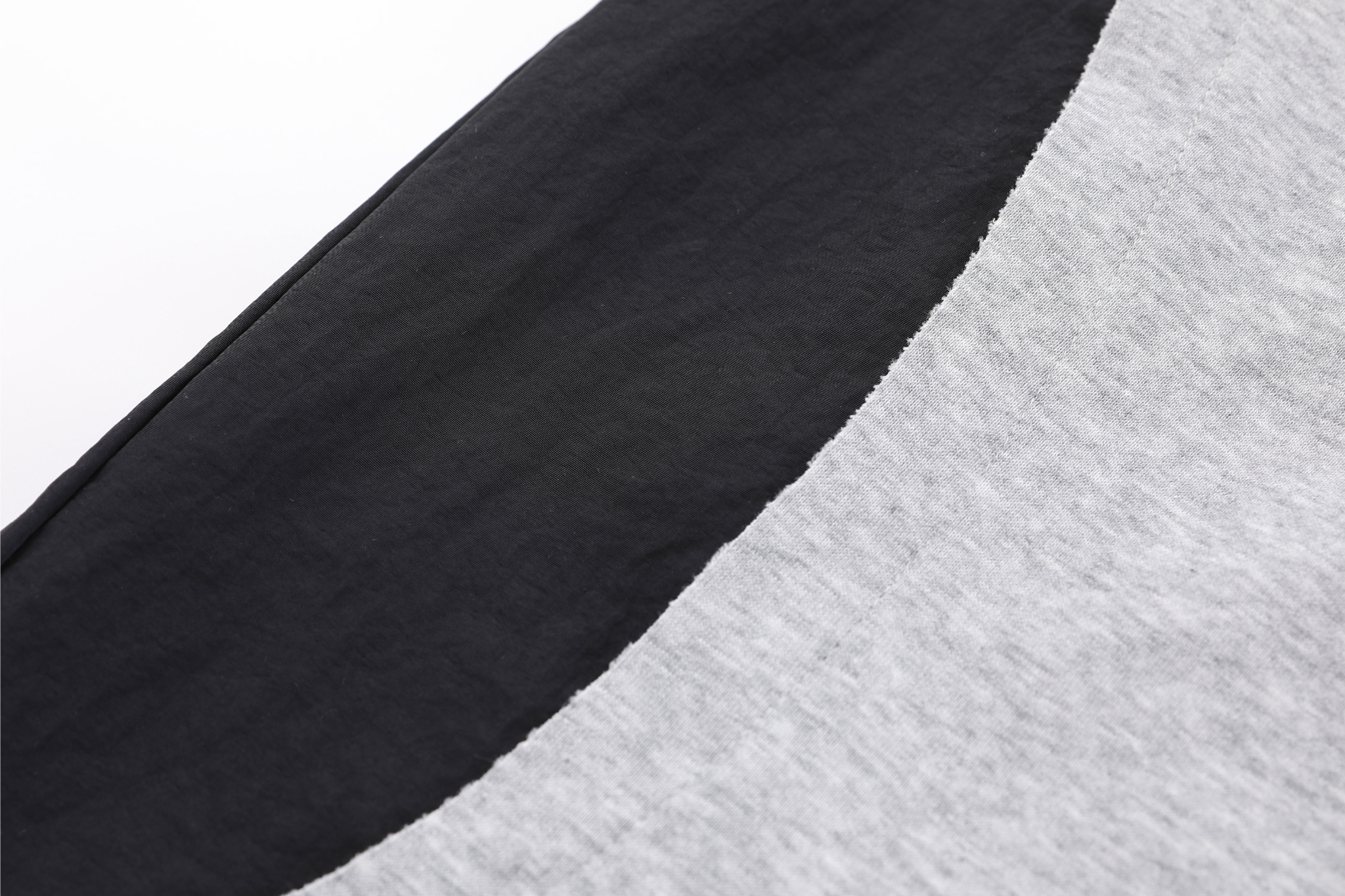 STARRVAINT Double-Waist Stripe Wide-Leg Sweatpants