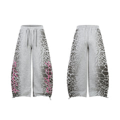 STARRVAINT Leopard Gradient Sweatpants
