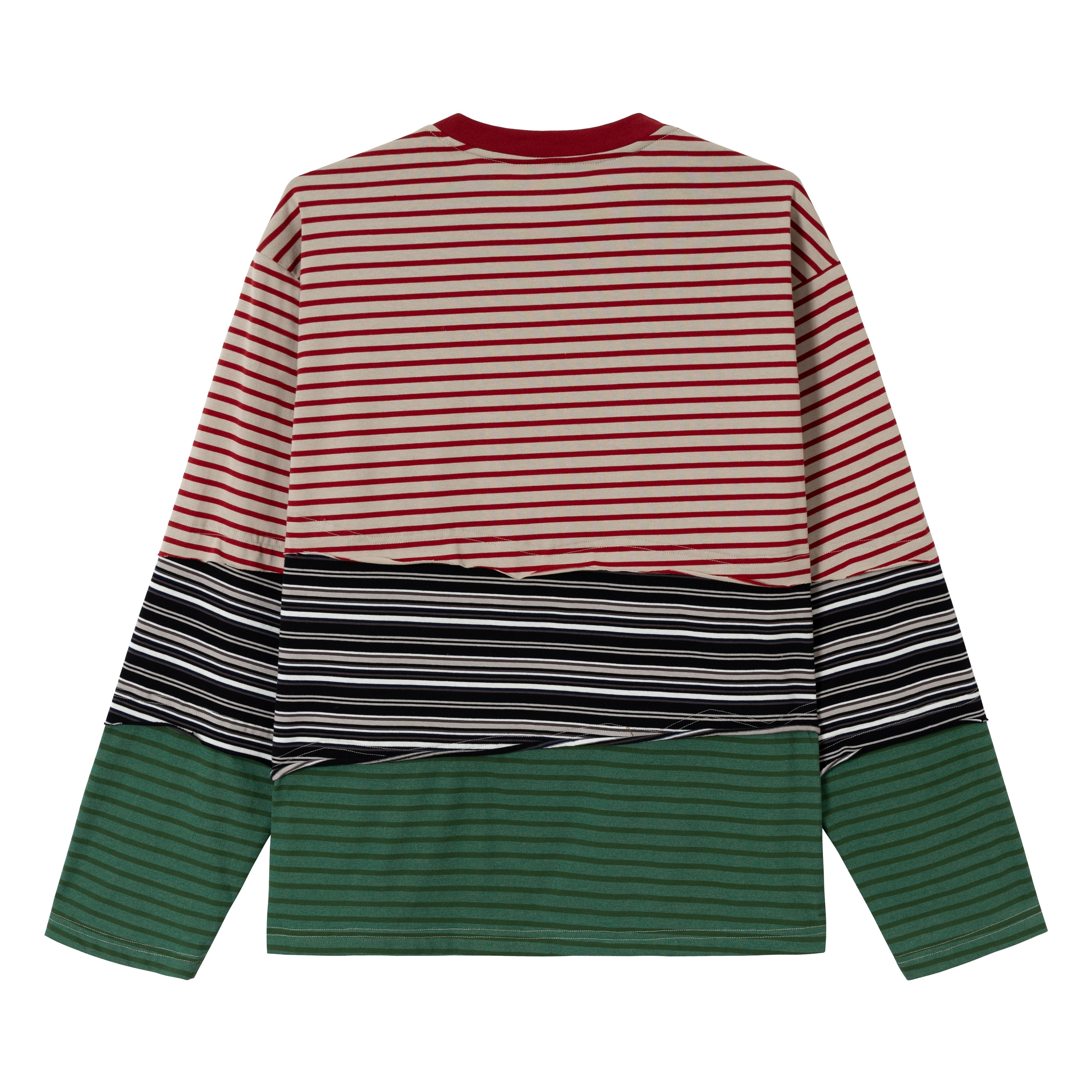 STARRVAINT Striped Long Sleeve Tee