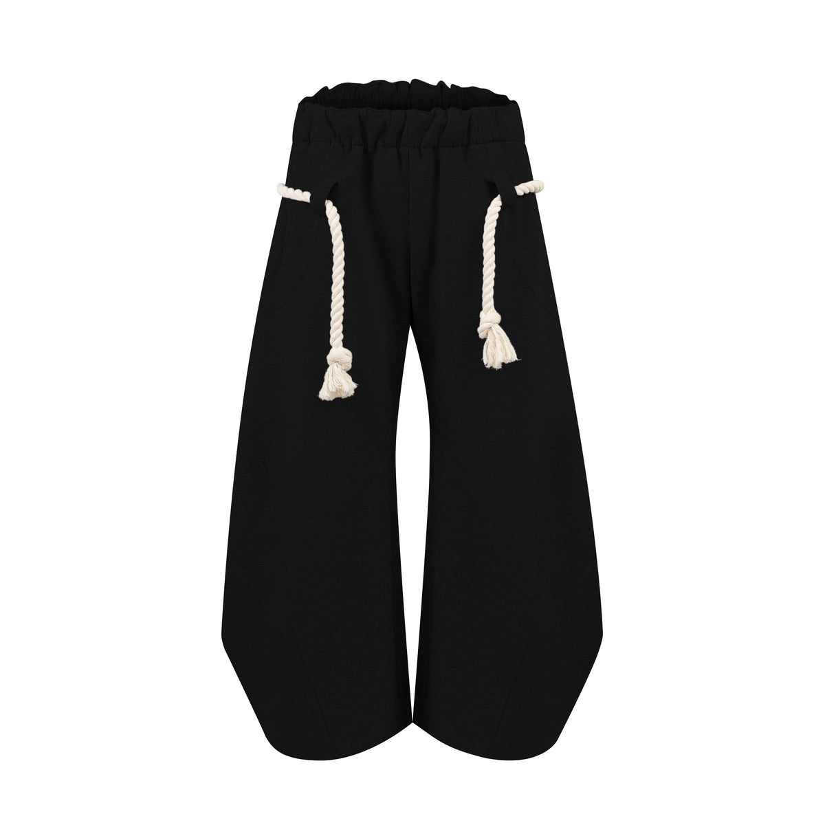 STARRVAINT Rope Drawstring Barrel Pants