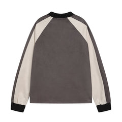 STARRVAINT Varsity Patch Rugby Top