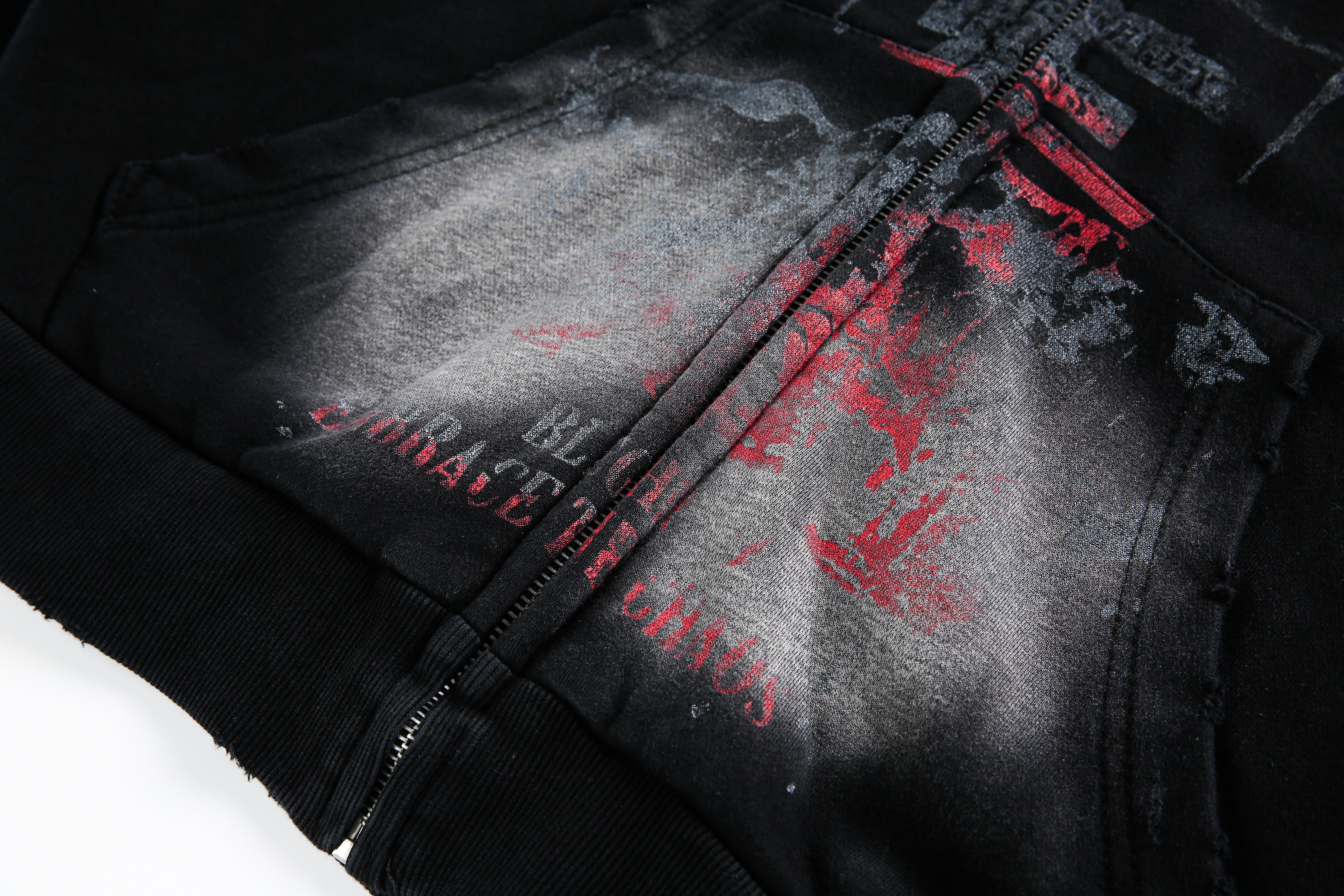 STARRVAINT “Rise and Grind” Zip-Up Hoodie
