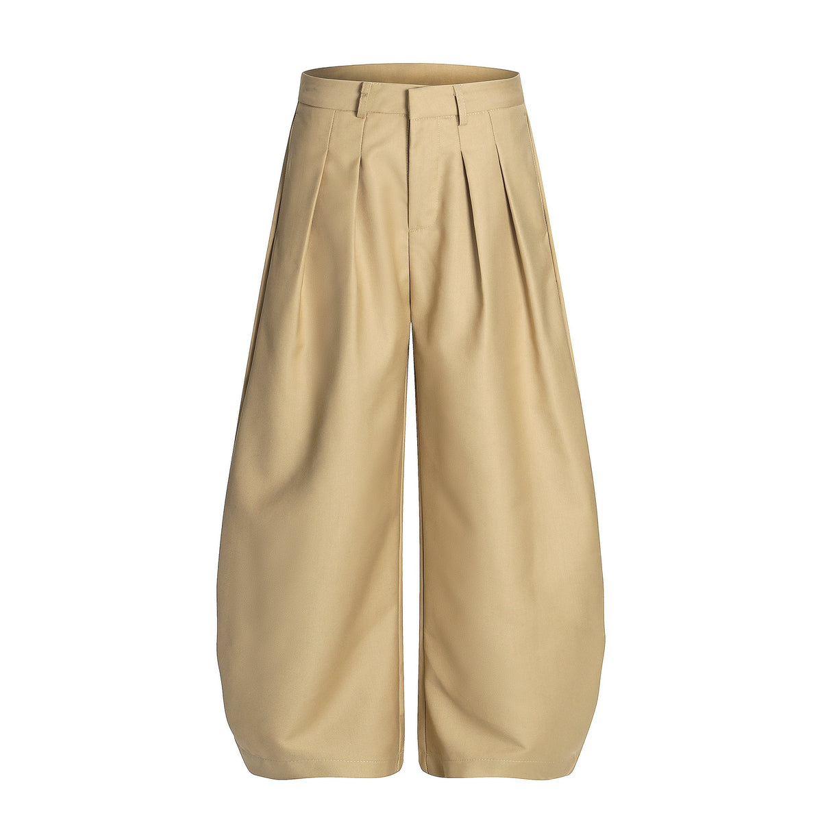 STARRVAINT Pleated Barrel Trousers
