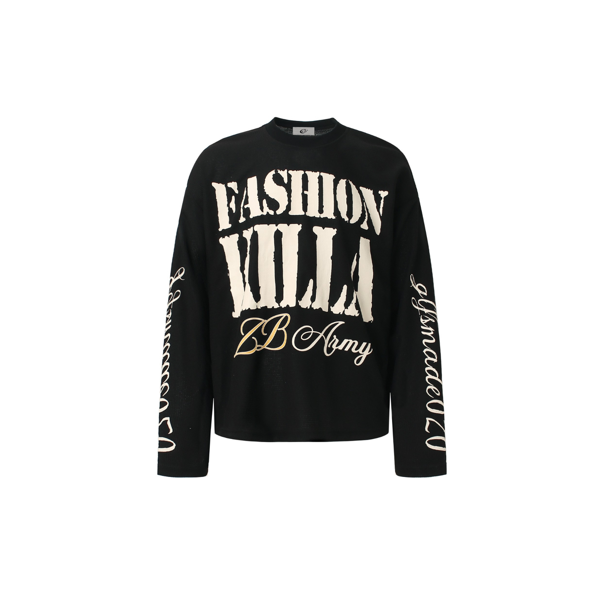 STARRVAINT Fashion Villa Waffle Long Sleeve