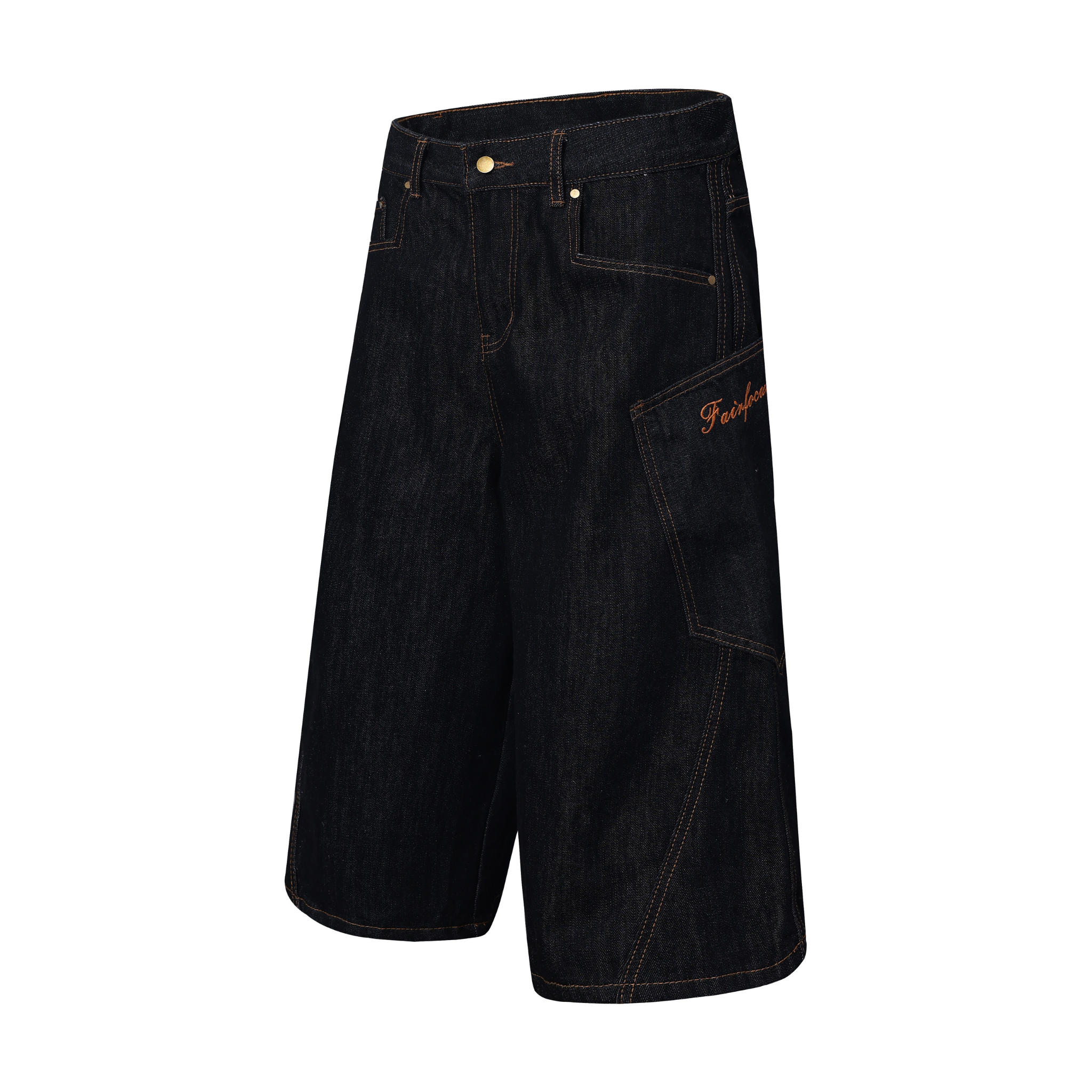 STARRVAINT Patchwork Denim Jorts