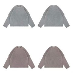 STARRVAINT Retro Corduroy Crewneck