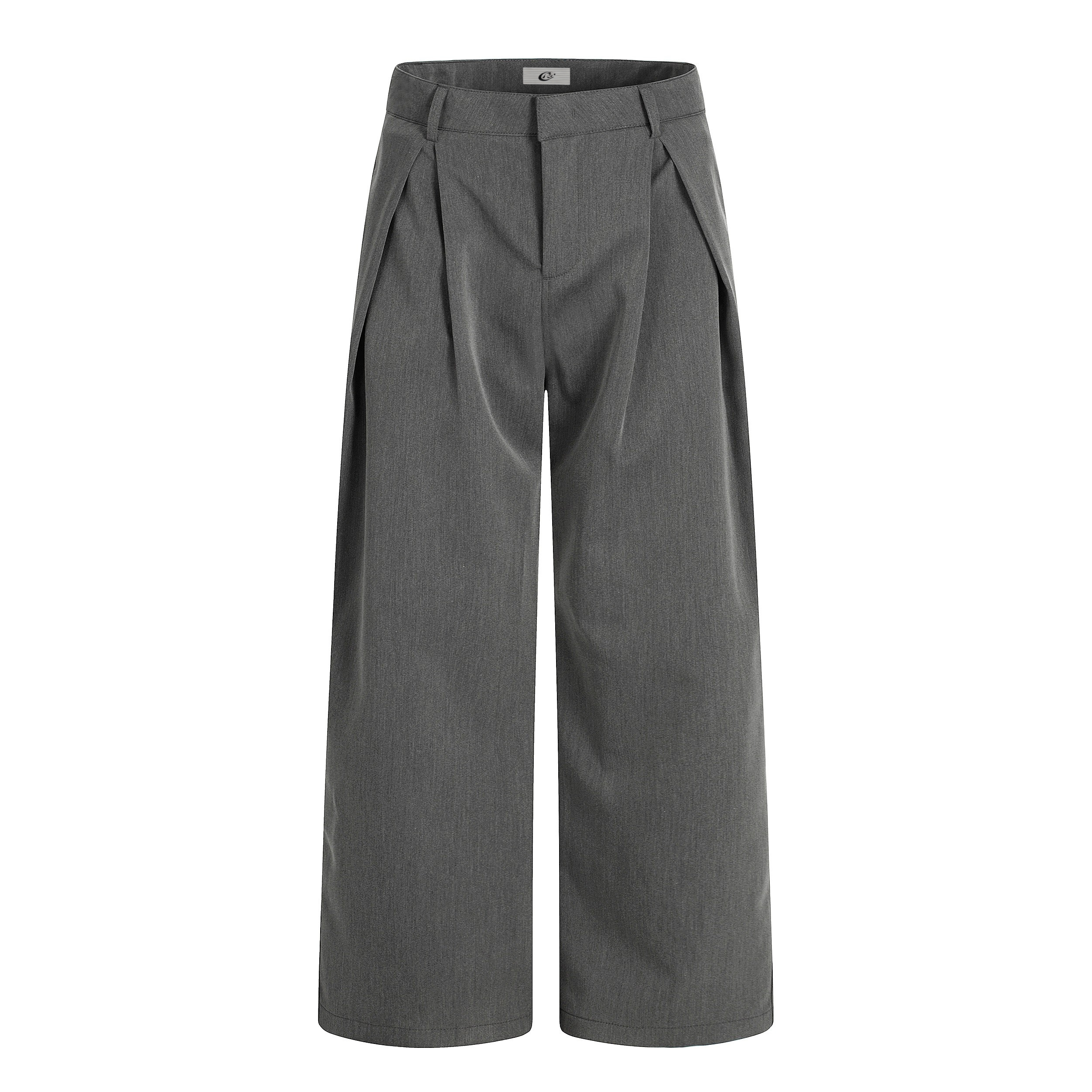 STARRVAINT Pleated Wide-Leg Trousers