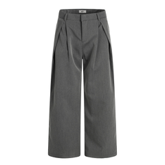 STARRVAINT Pleated Wide-Leg Trousers