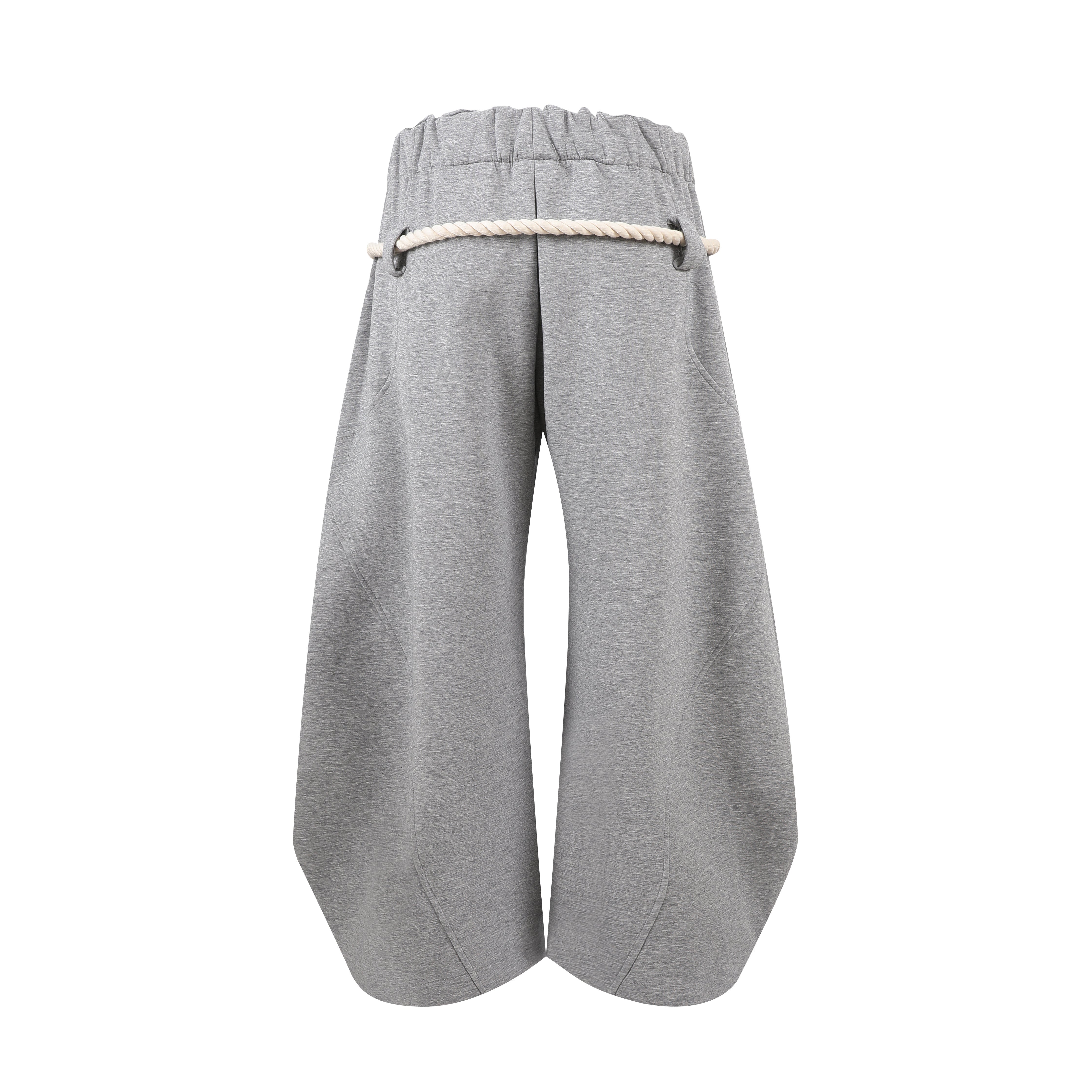 STARRVAINT Rope Drawstring Barrel Pants