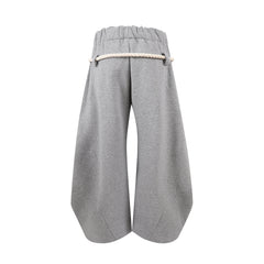STARRVAINT Rope Drawstring Barrel Pants