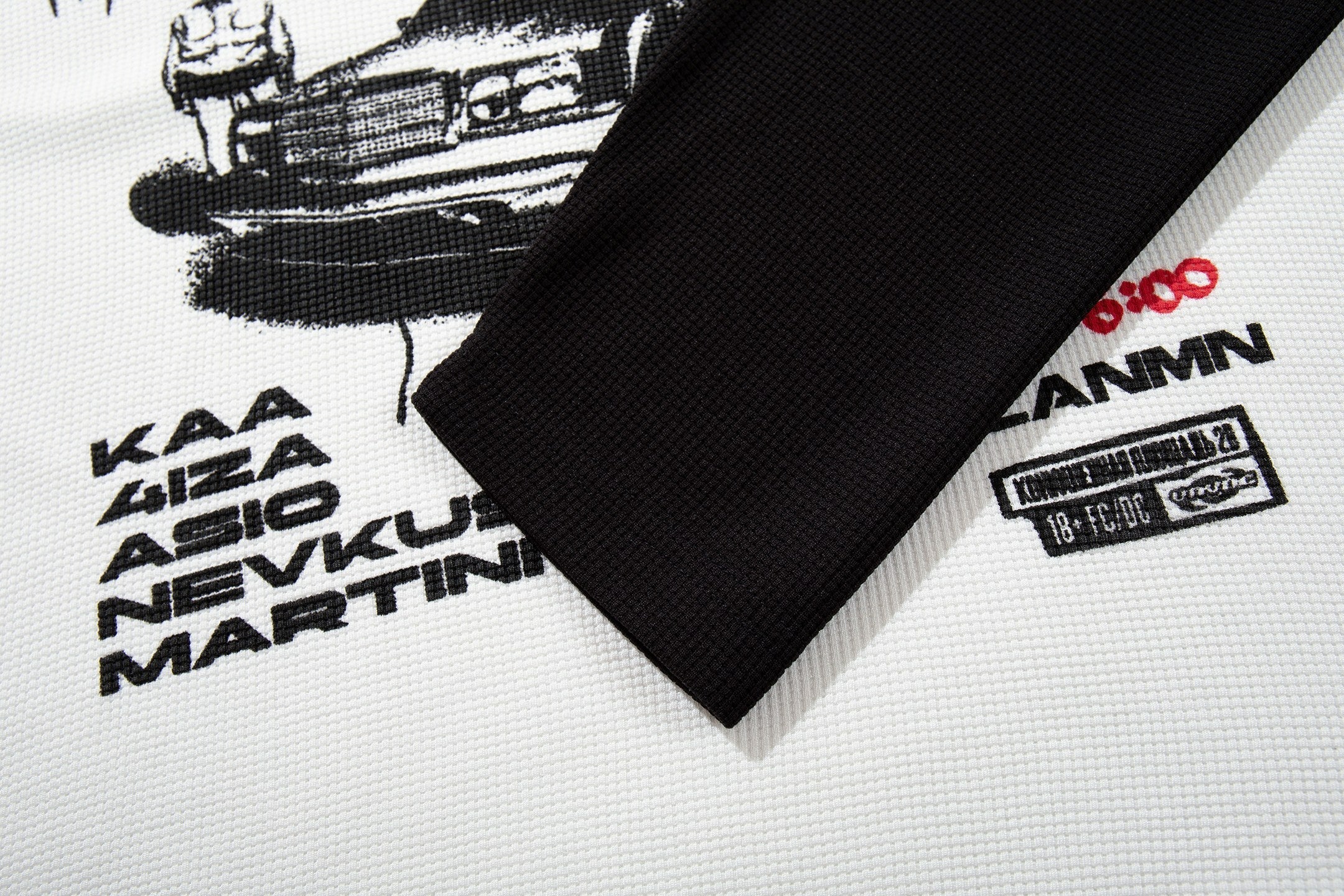 STARRVAINT Vintage Street Graphic Raglan Long Sleeve