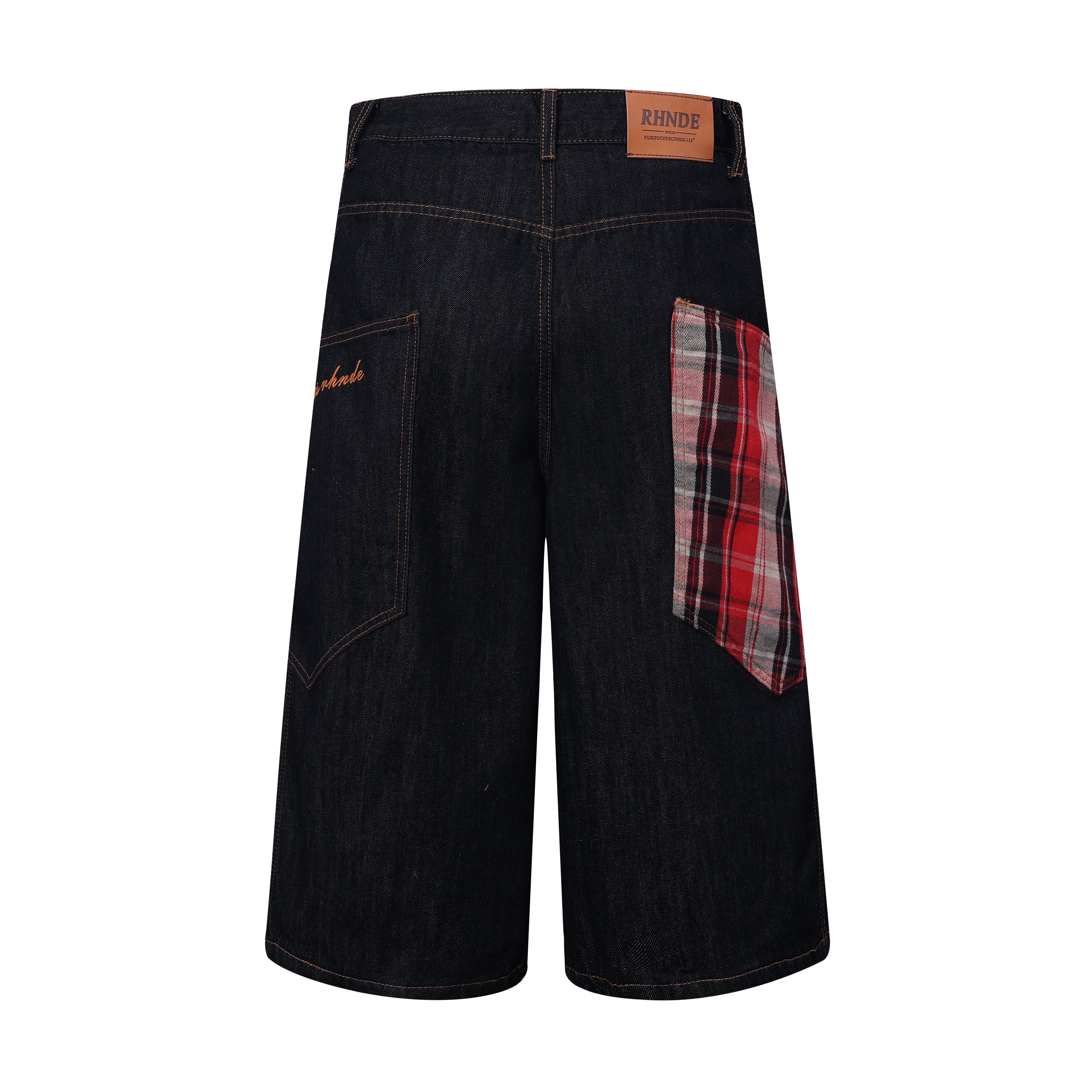 STARRVAINT Patchwork Denim Jorts