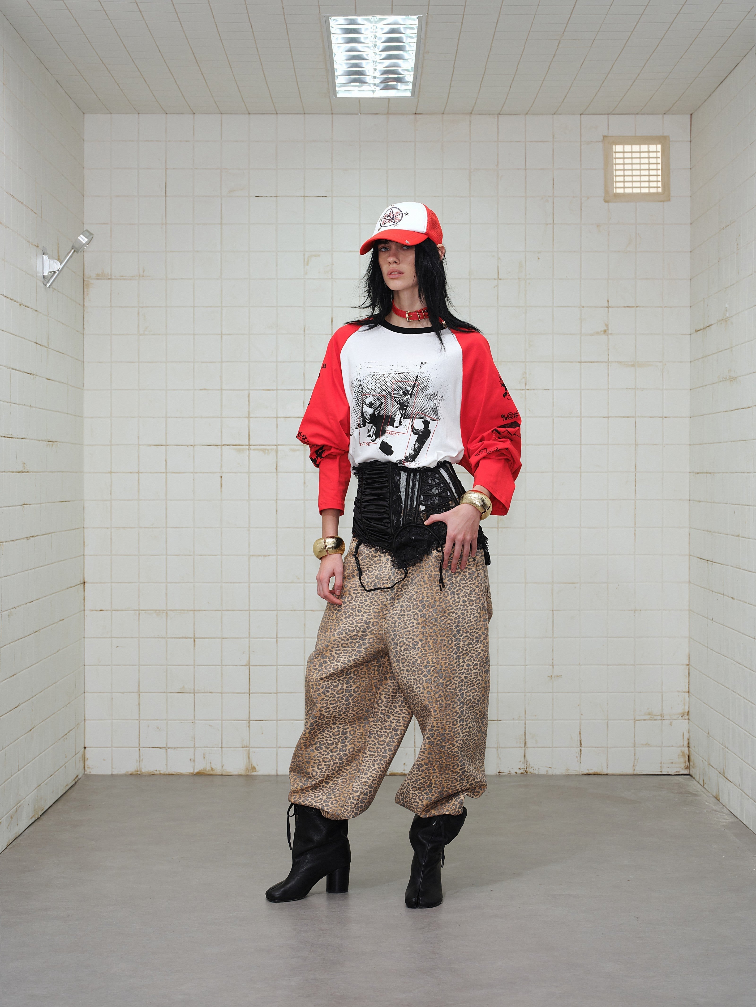STARRVAINT Graphic Raglan Long-Sleeve T-Shirt