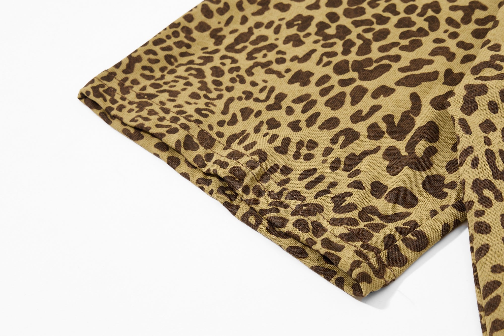 STARRVAINT Leopard Vintage Polo Tee