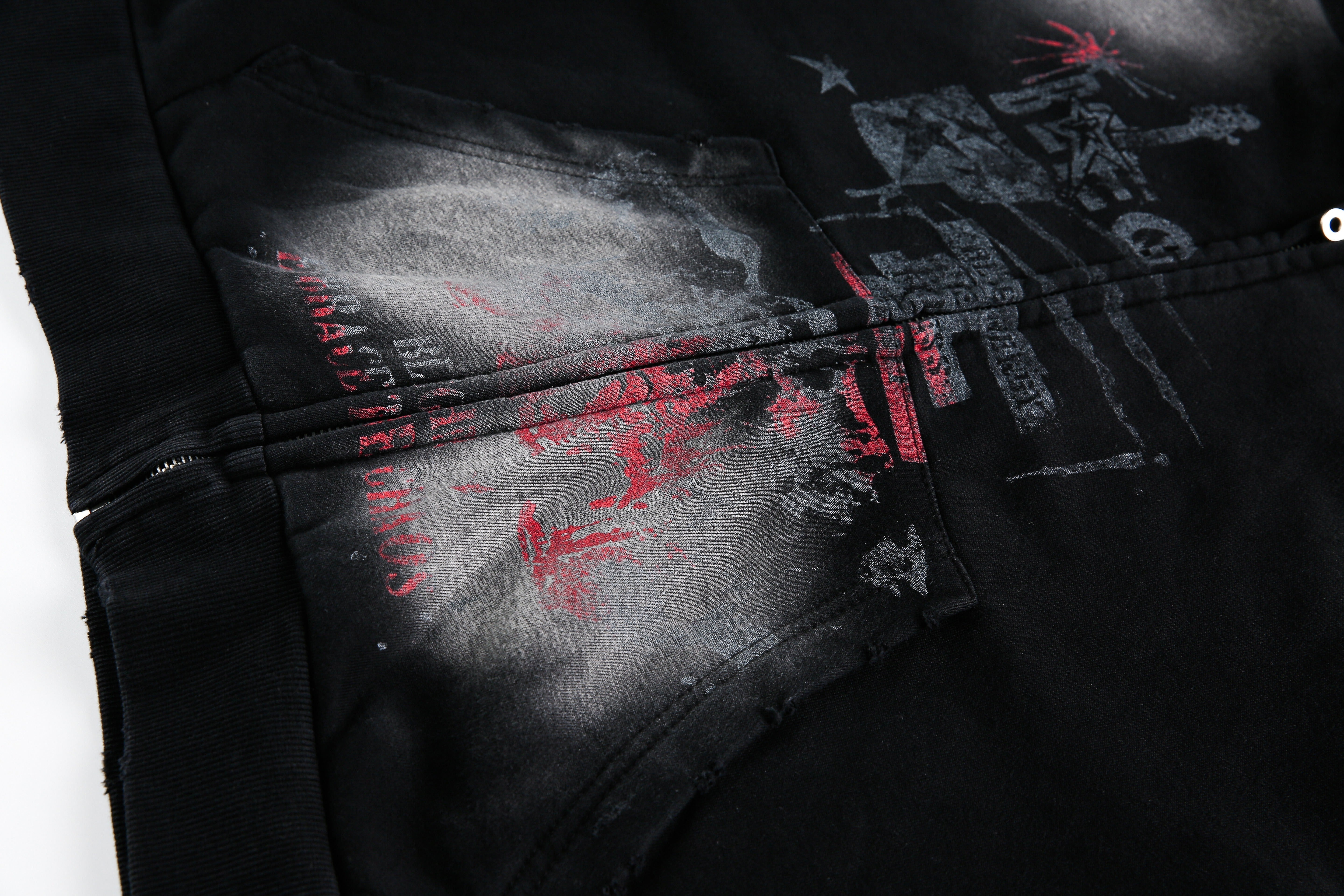 STARRVAINT “Rise and Grind” Zip-Up Hoodie