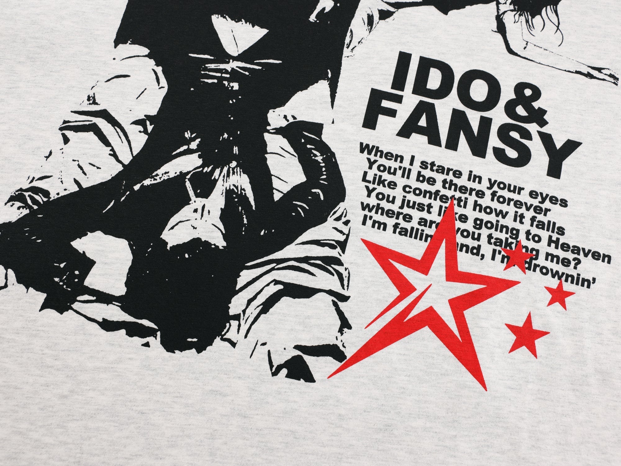 STARRVAINT Graphic Collage Long-Sleeve Tee