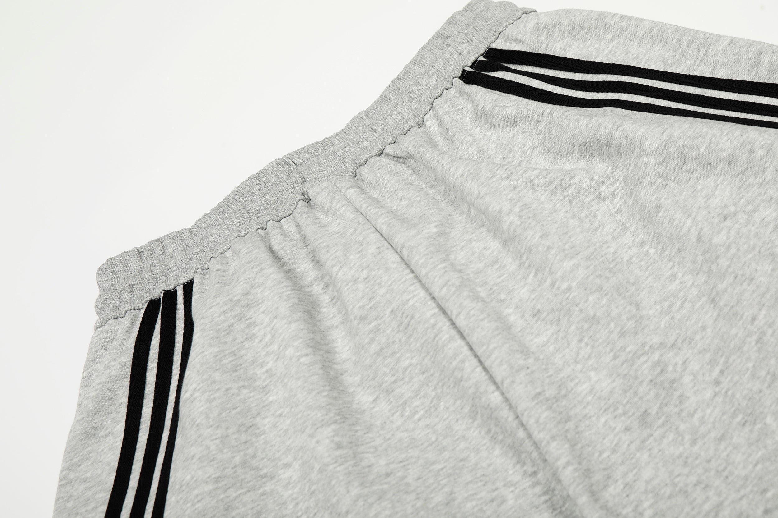 STARRVAINT Curved Stripe Wide-Leg Pants