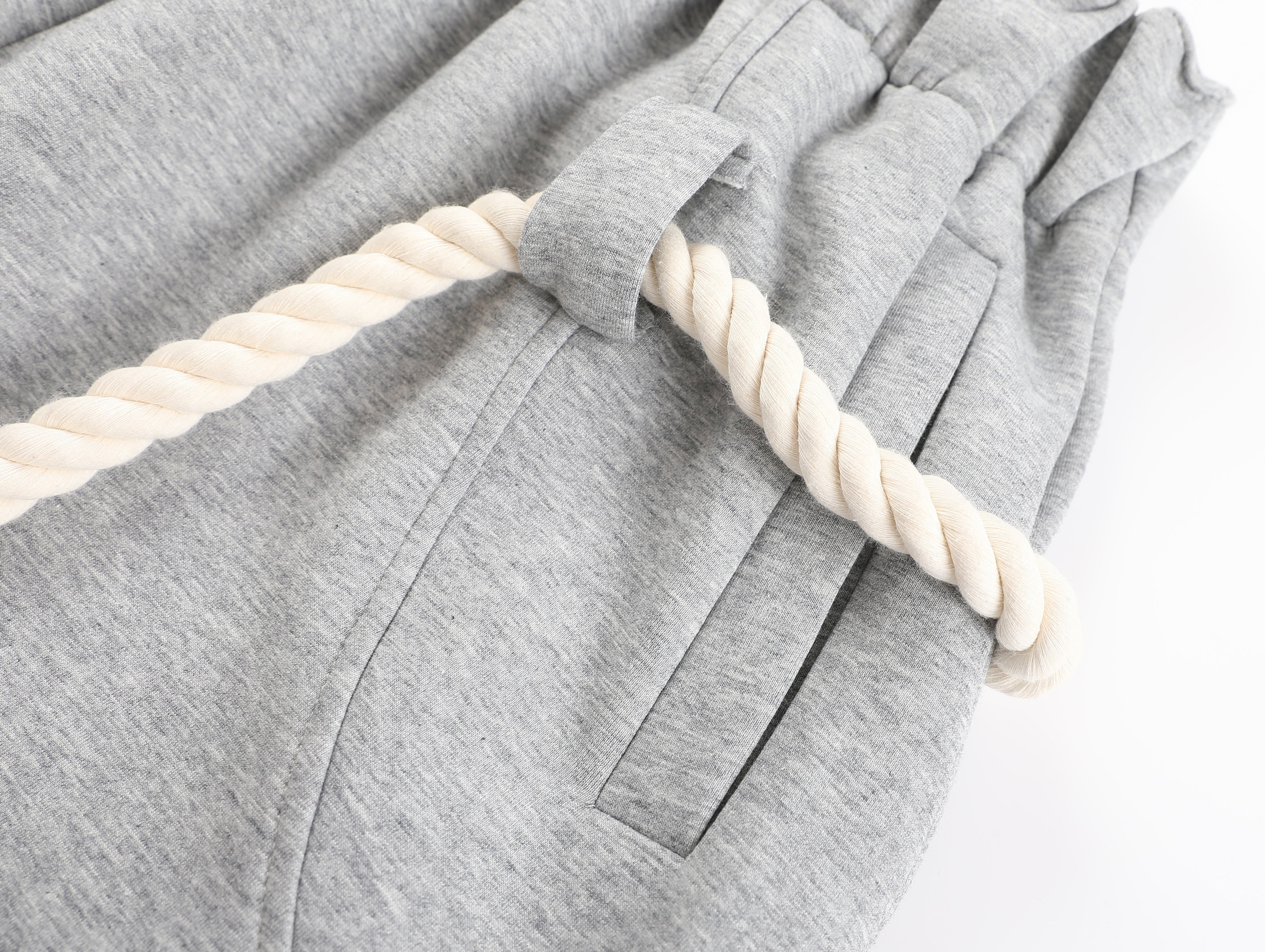 STARRVAINT Rope Drawstring Barrel Pants
