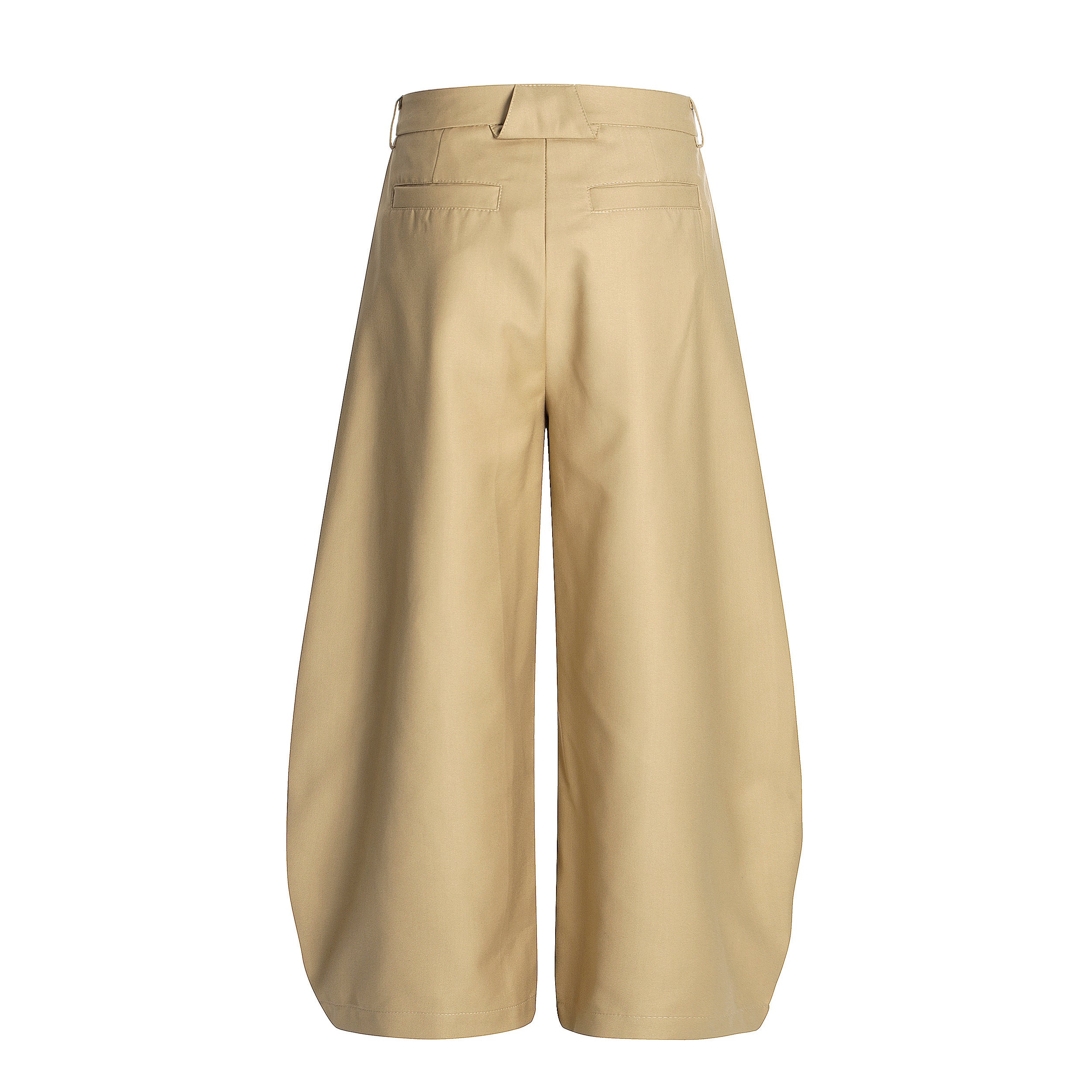 STARRVAINT Pleated Barrel Trousers