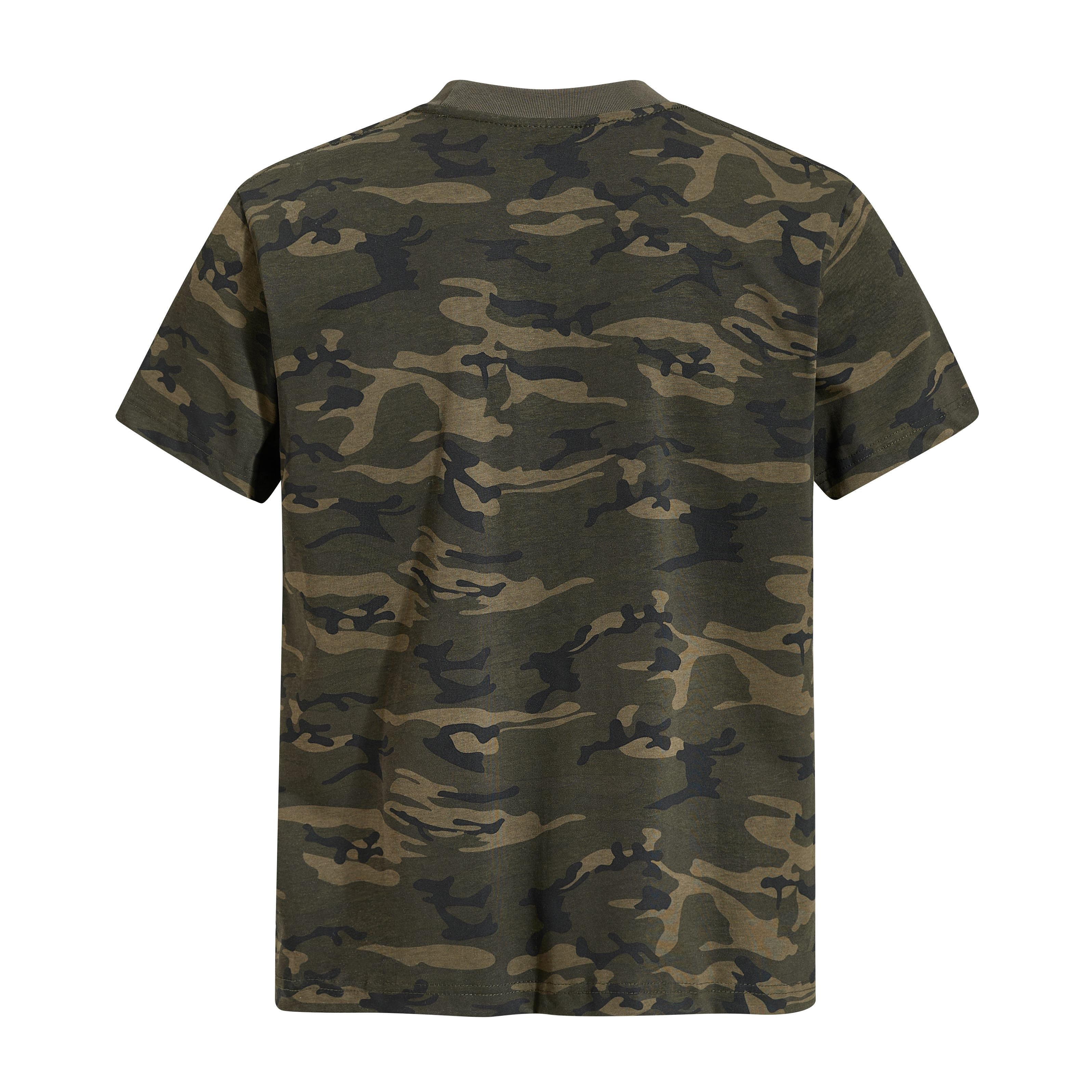 STARRVAINT Camo Script Graphic T-Shirt