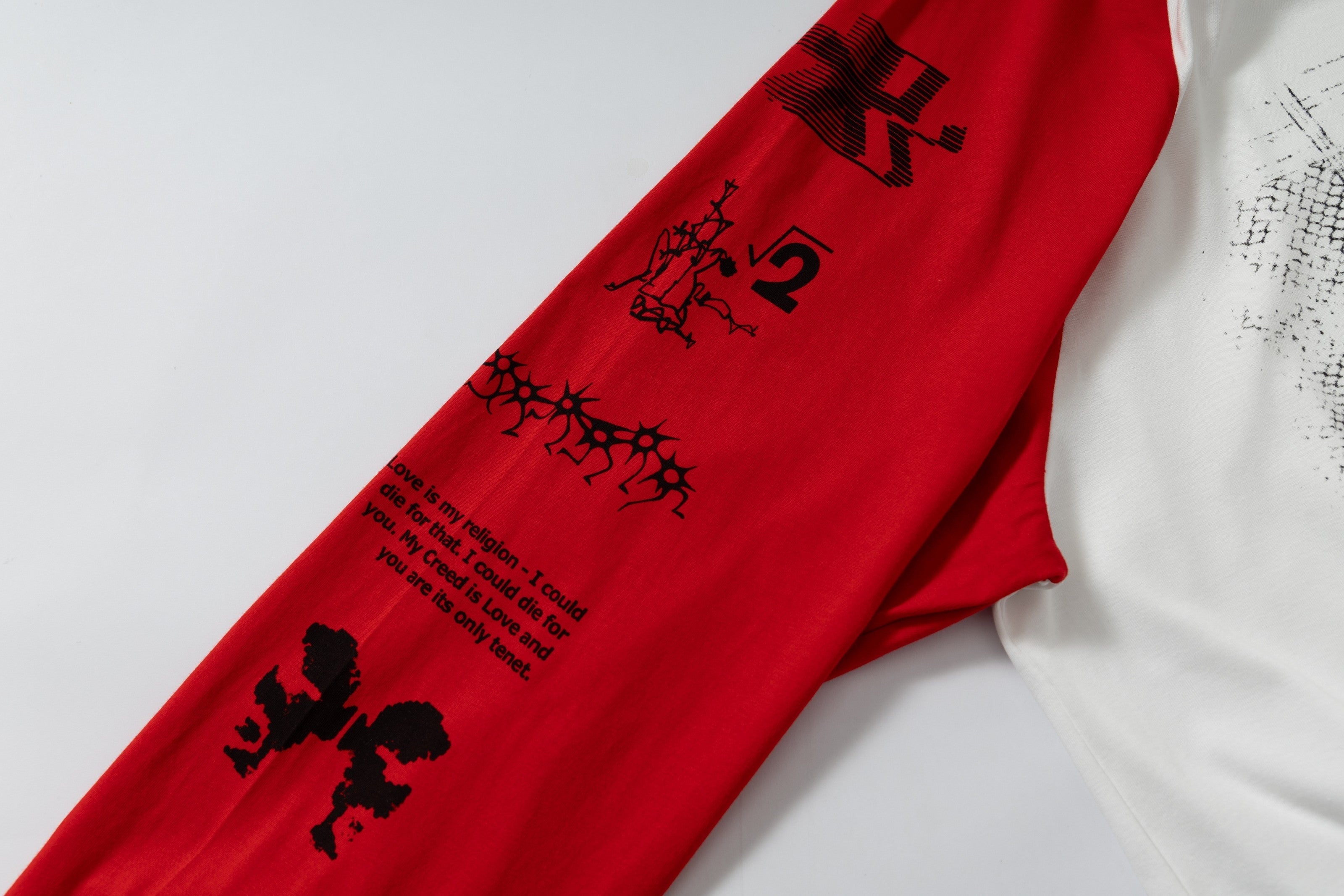 STARRVAINT Graphic Raglan Long-Sleeve T-Shirt