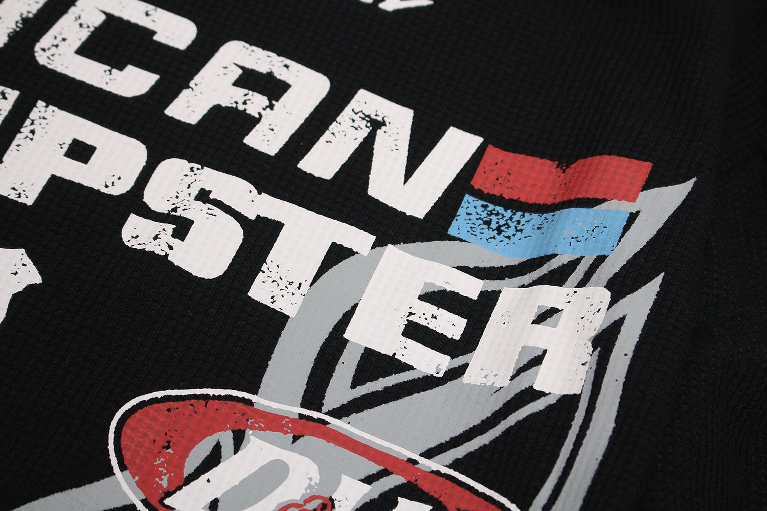 STARRVAINT Racing Graphic Waffle Long Sleeve