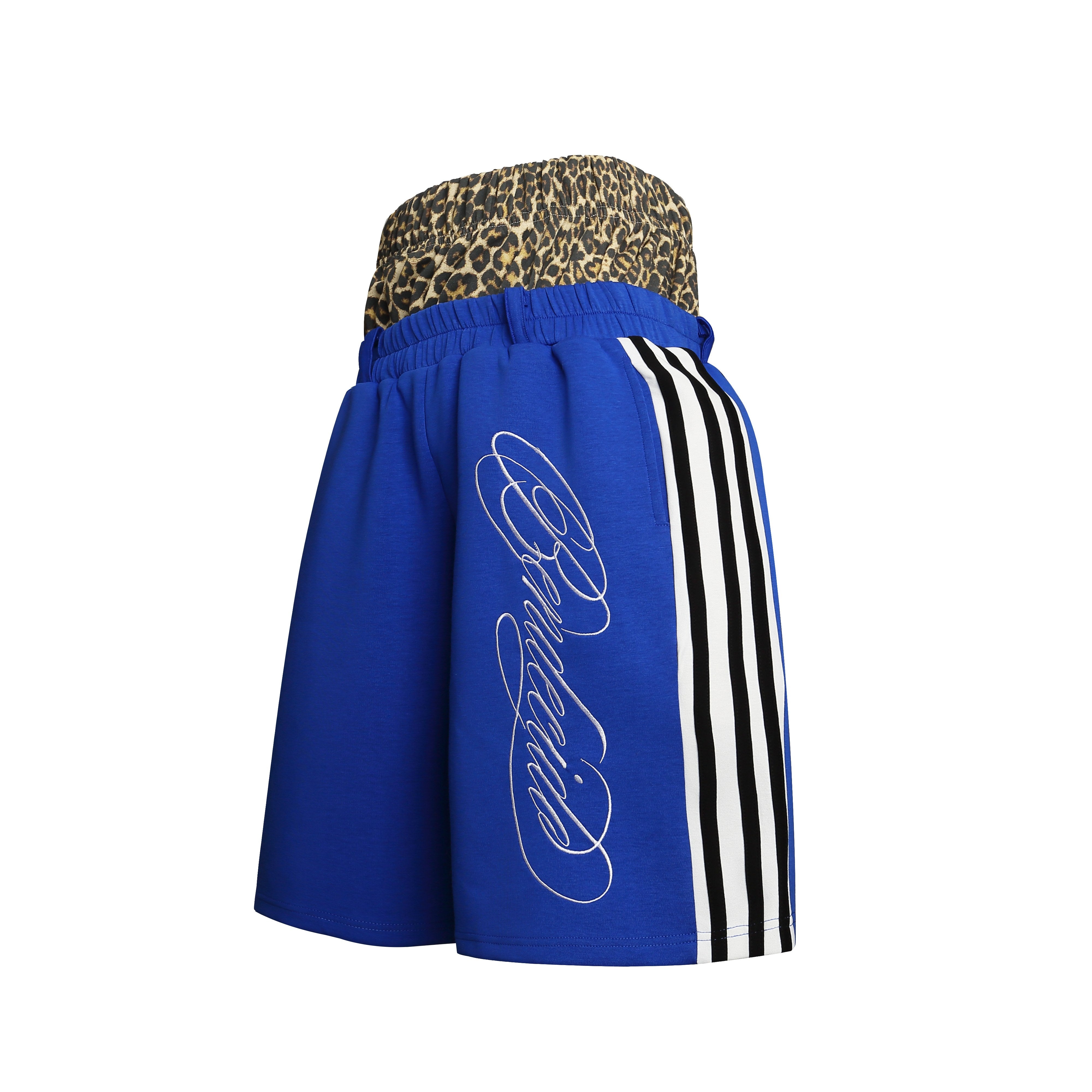 STARRVAINT Leopard Waist Sport Shorts