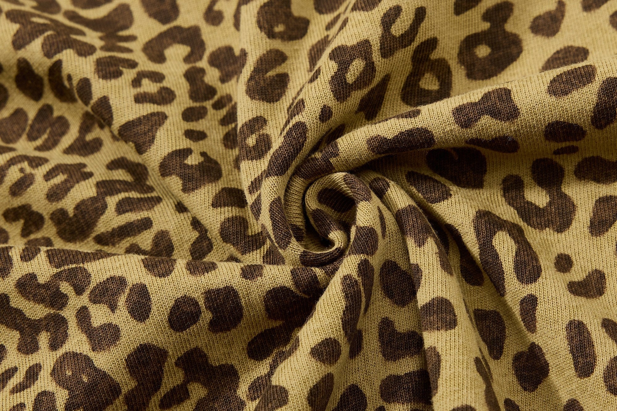 STARRVAINT Leopard Vintage Polo Tee