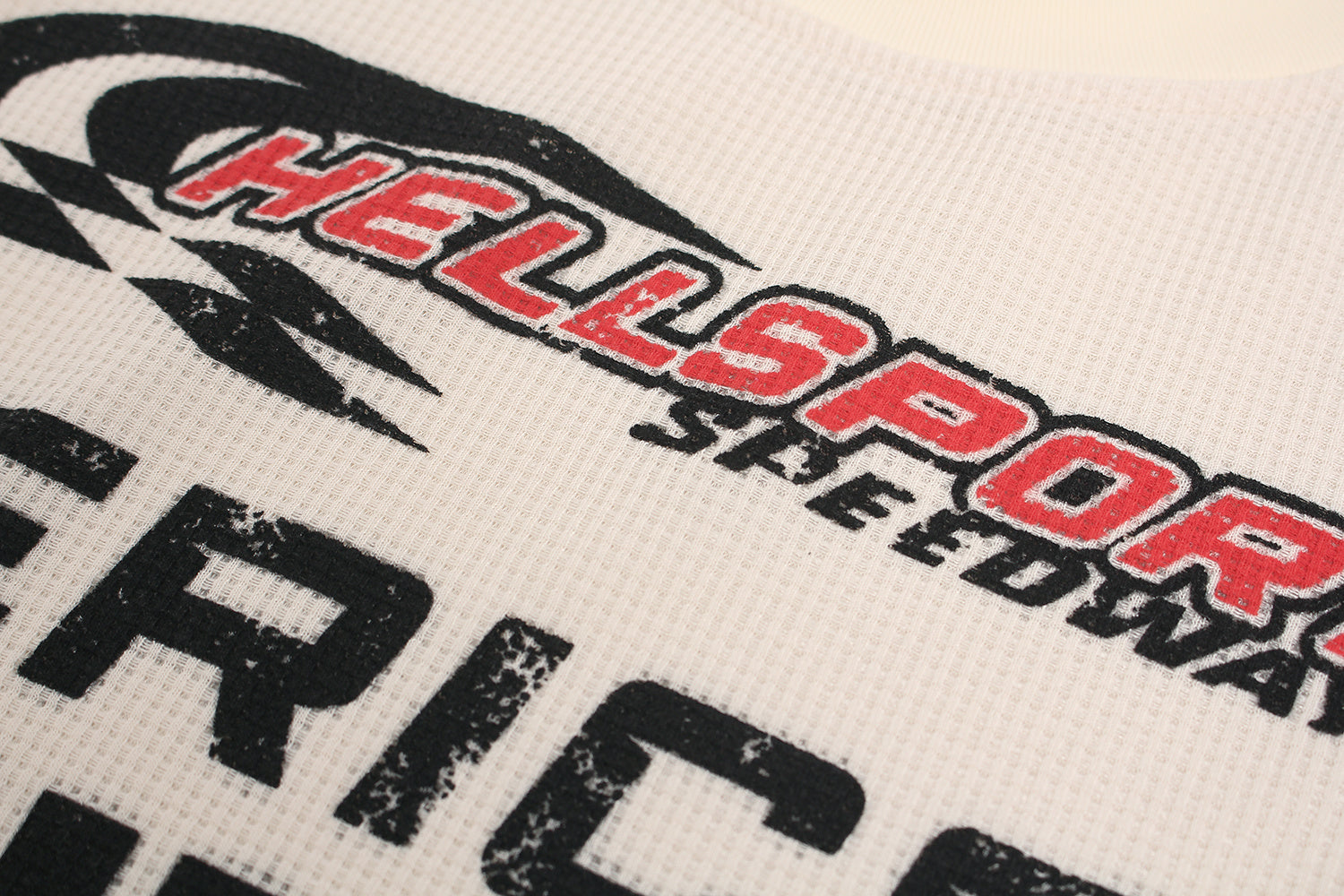 STARRVAINT Racing Graphic Waffle Long Sleeve