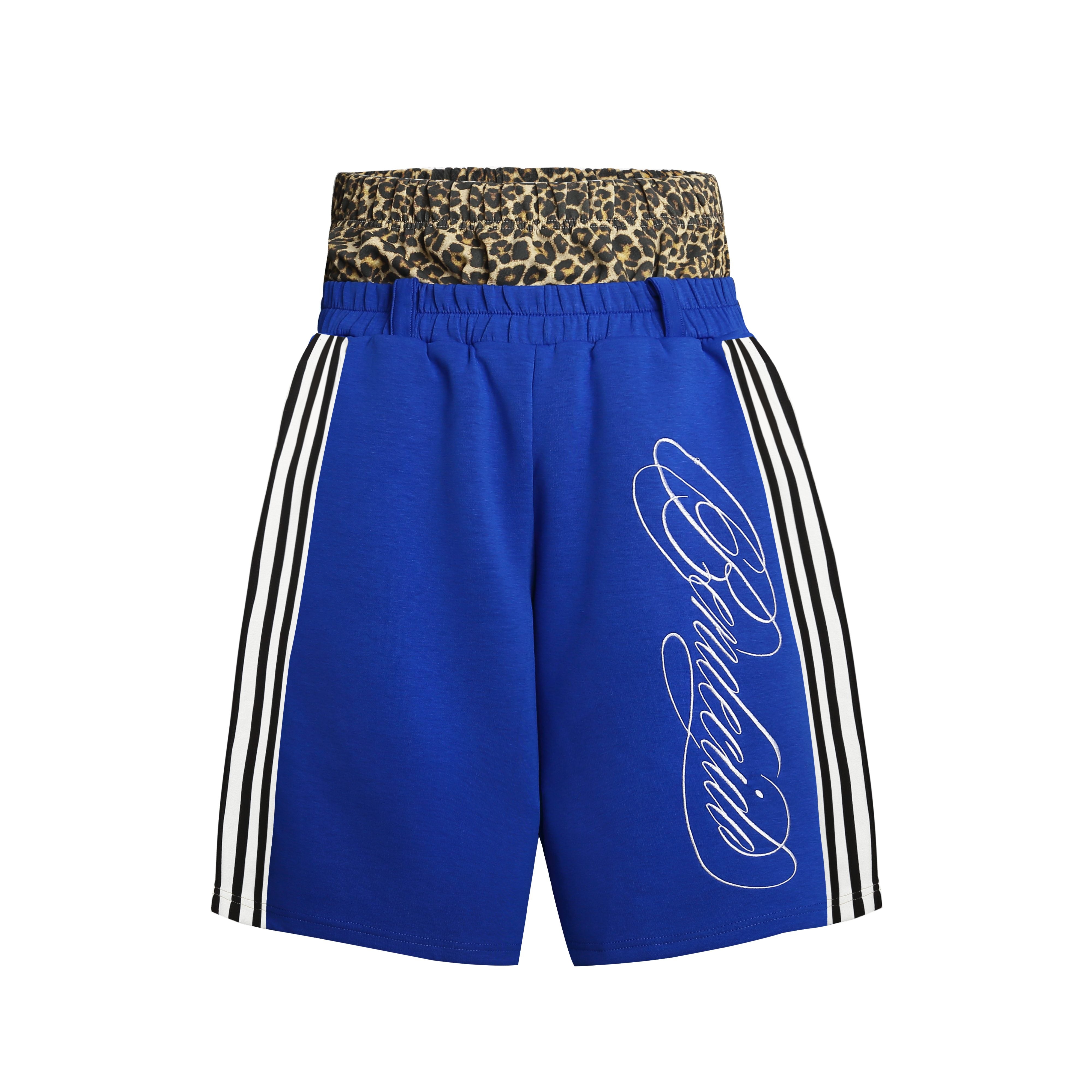 STARRVAINT Leopard Waist Sport Shorts