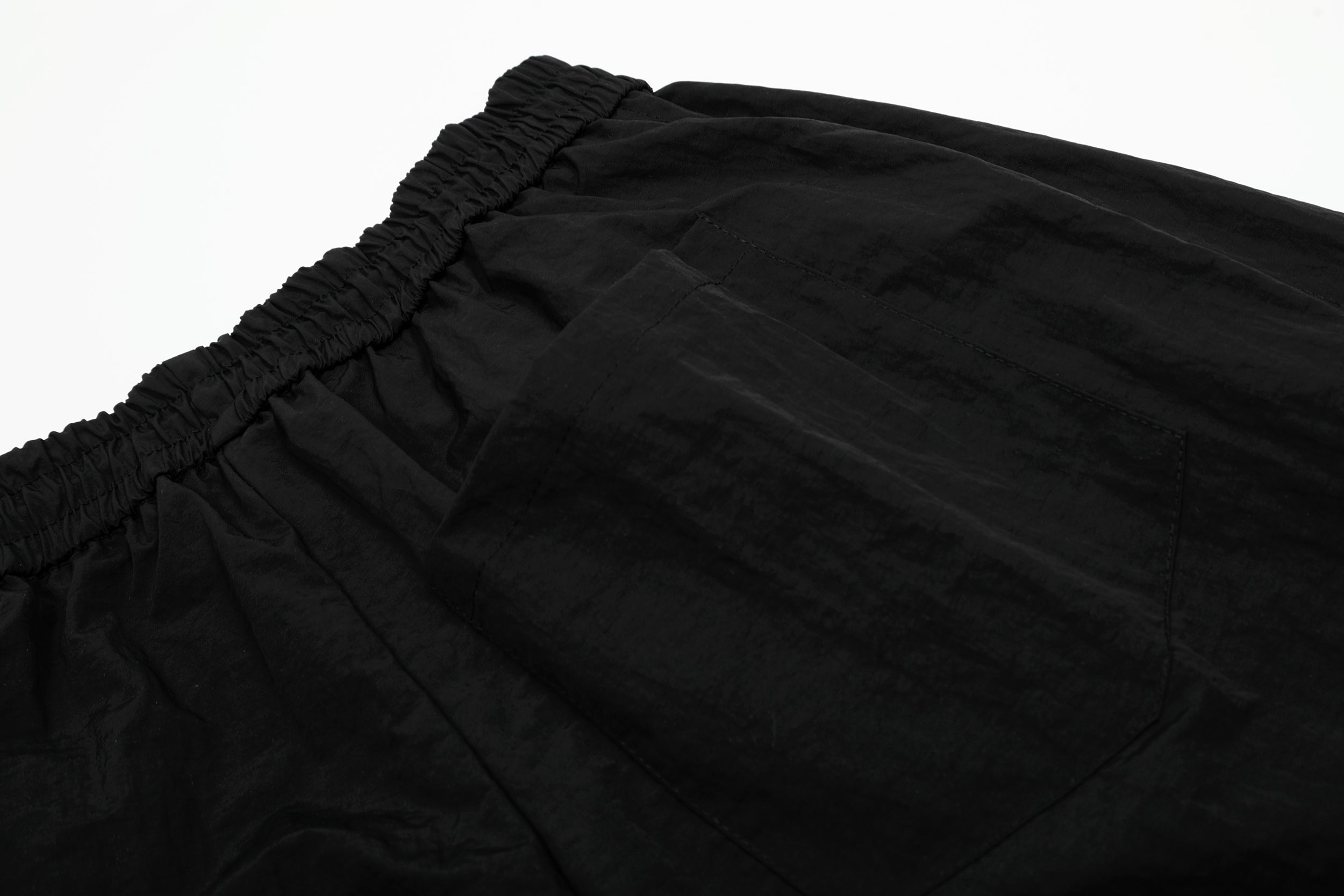 STARRVAINT Nylon Multi-Stripe Track Wide-Leg Pants