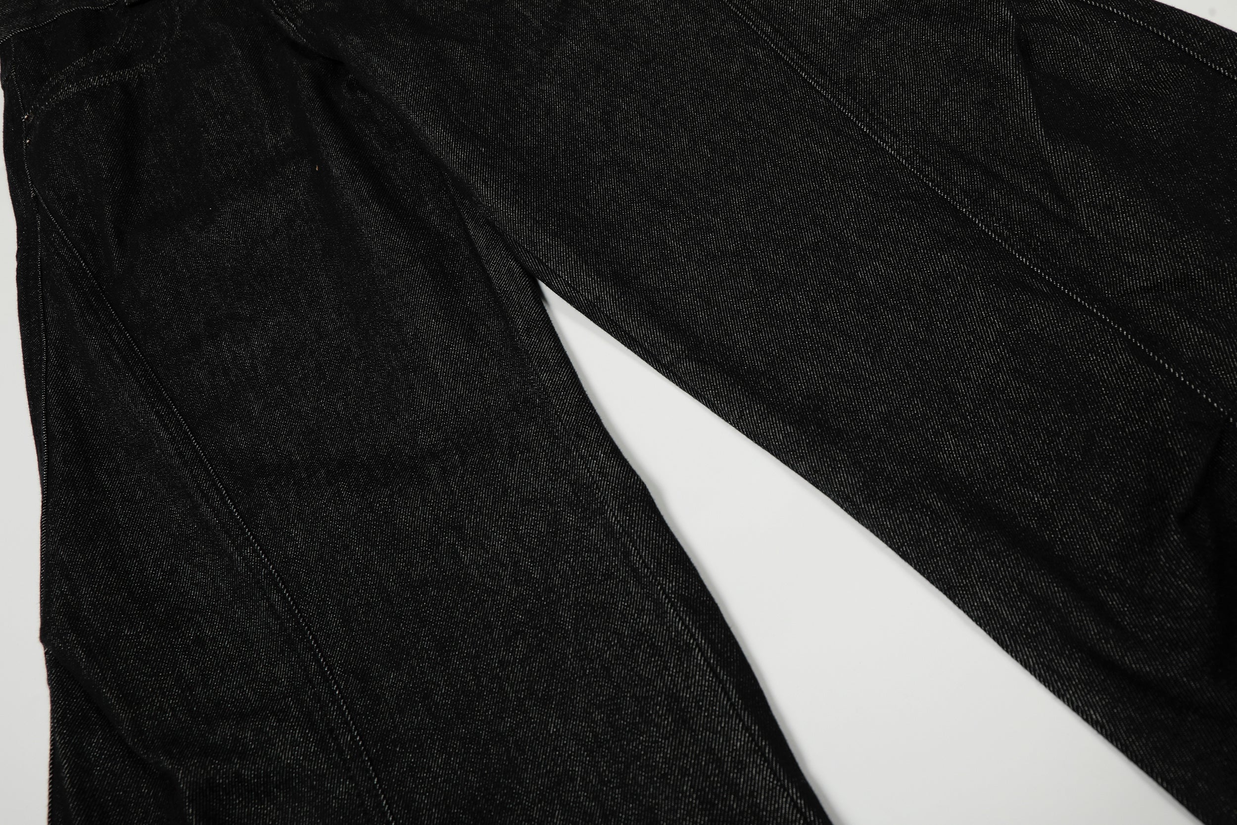 STARRVAINT Structured Panel Balloon Wide-Leg Jeans