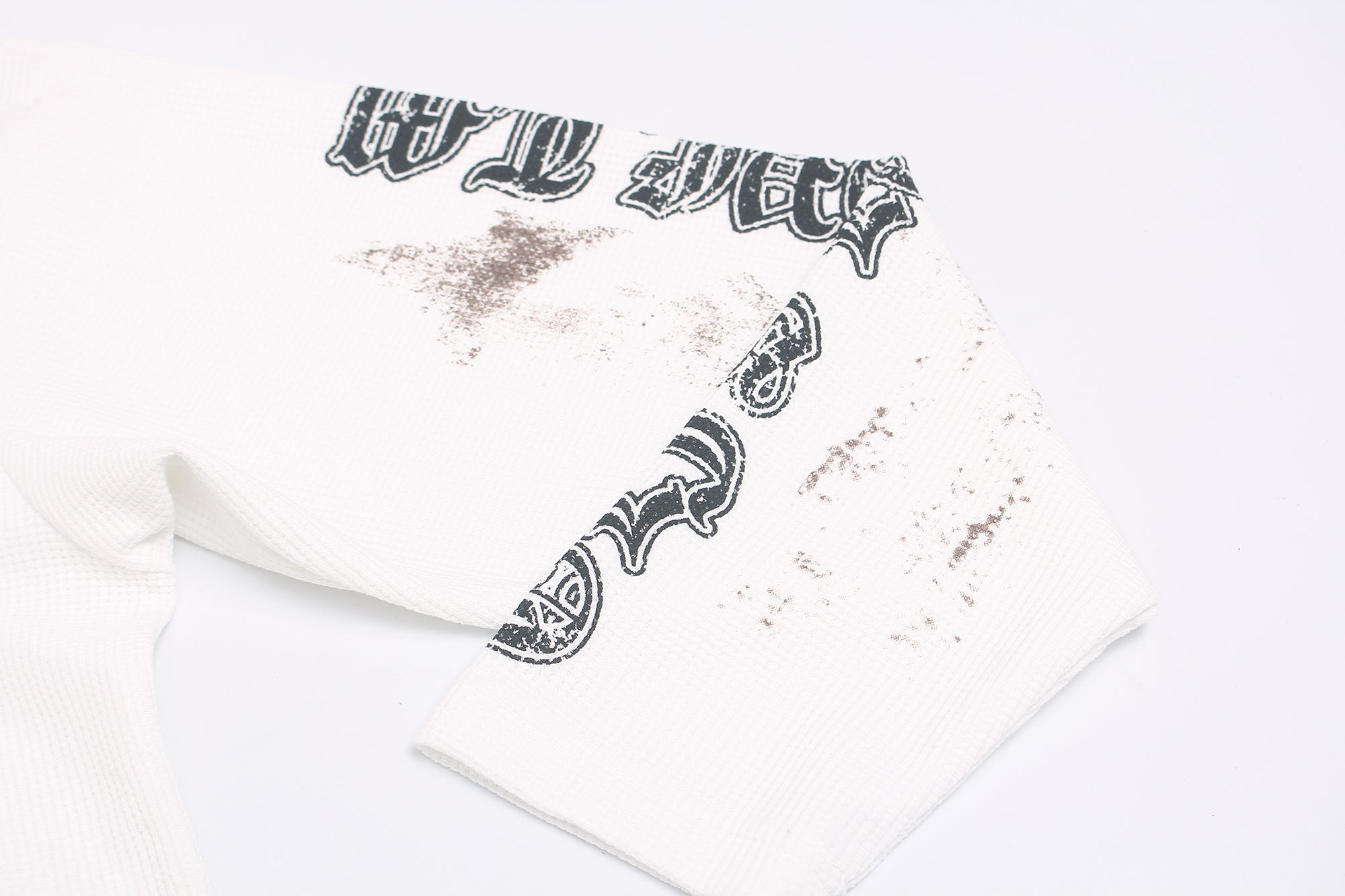 STARRVAINT Vintage Angel Waffle Long Sleeve