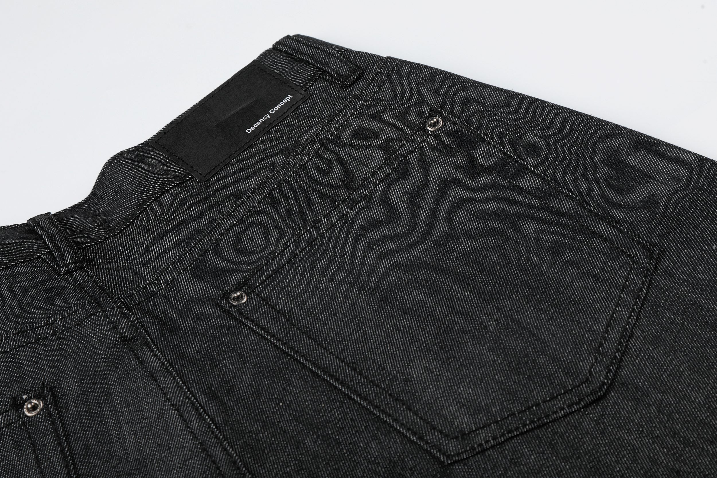 STARRVAINT Raw Denim Baggy Shorts