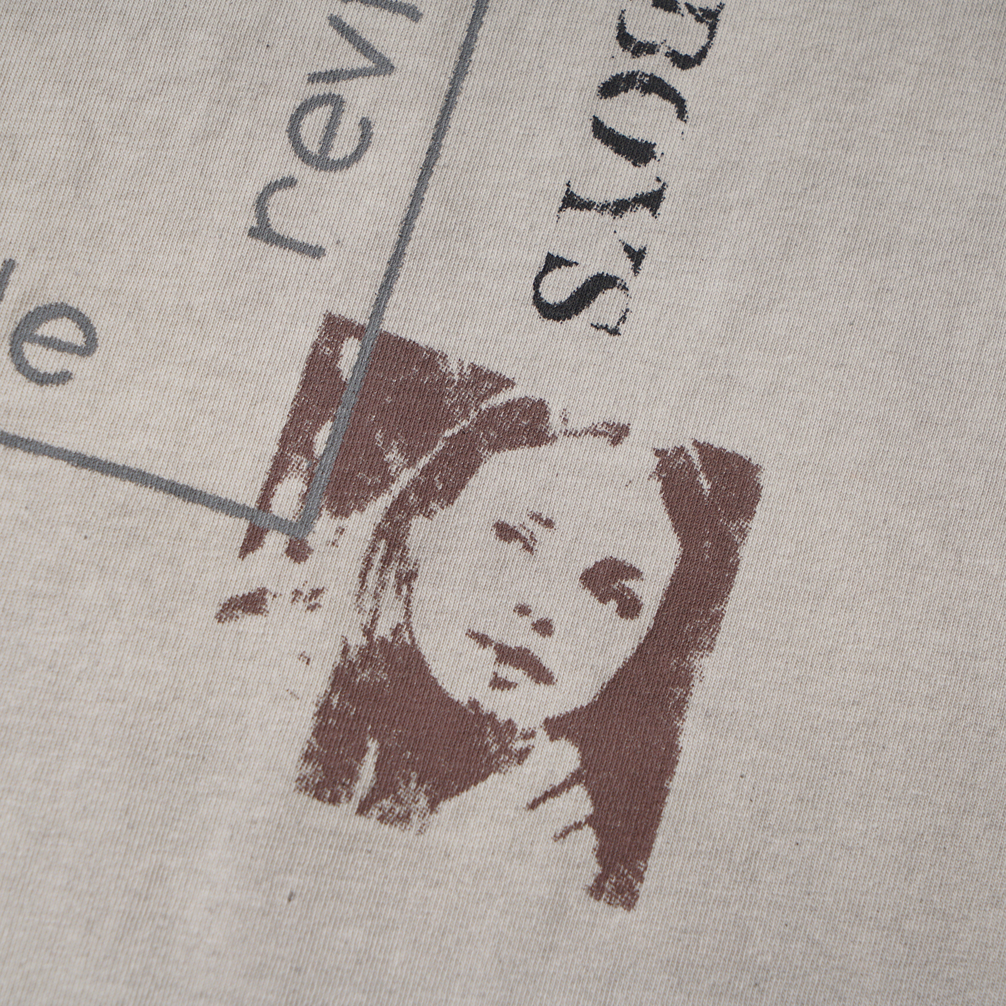 STARRVAINT Distressed Graphic Long Sleeve Tee