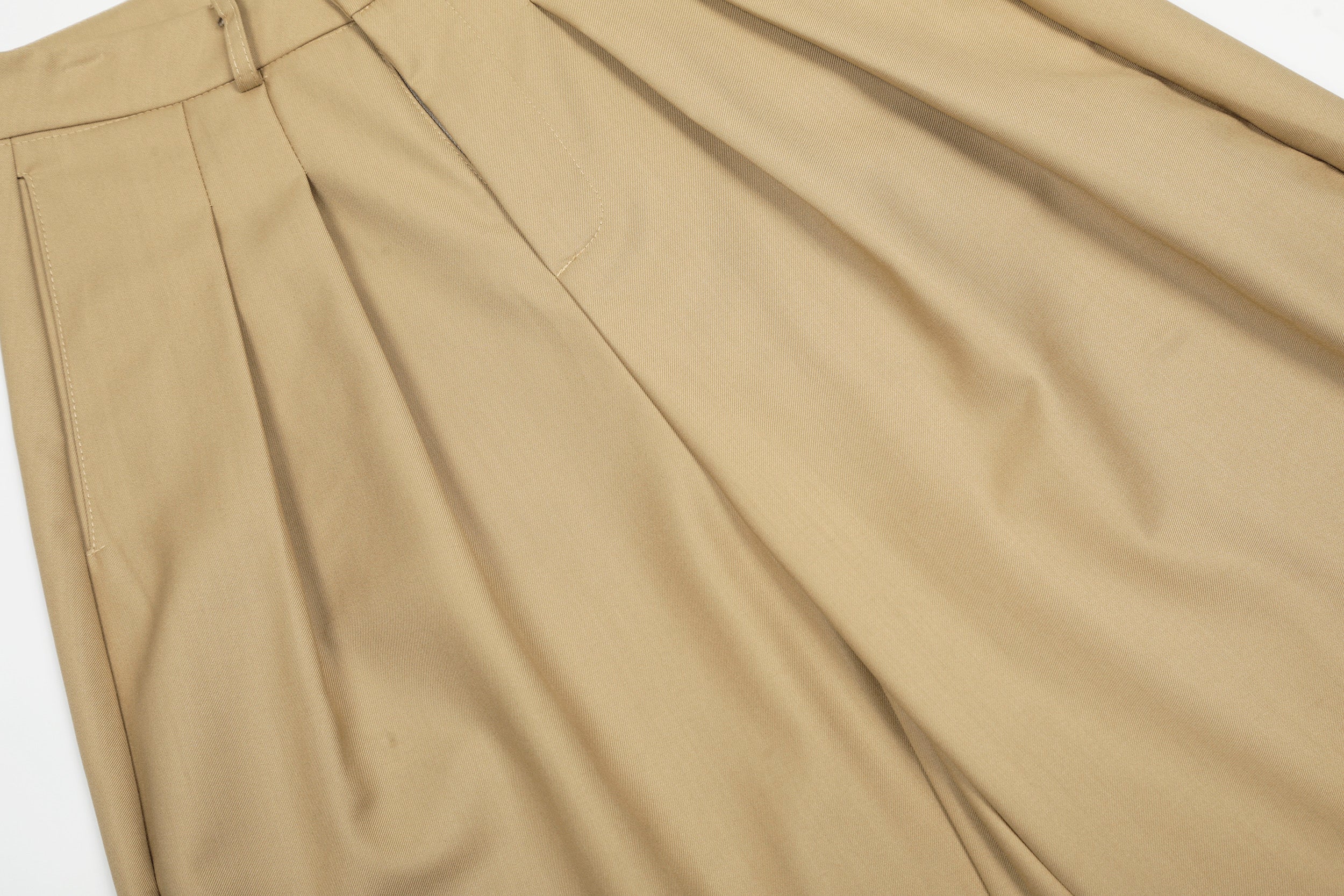 STARRVAINT Pleated Barrel Trousers