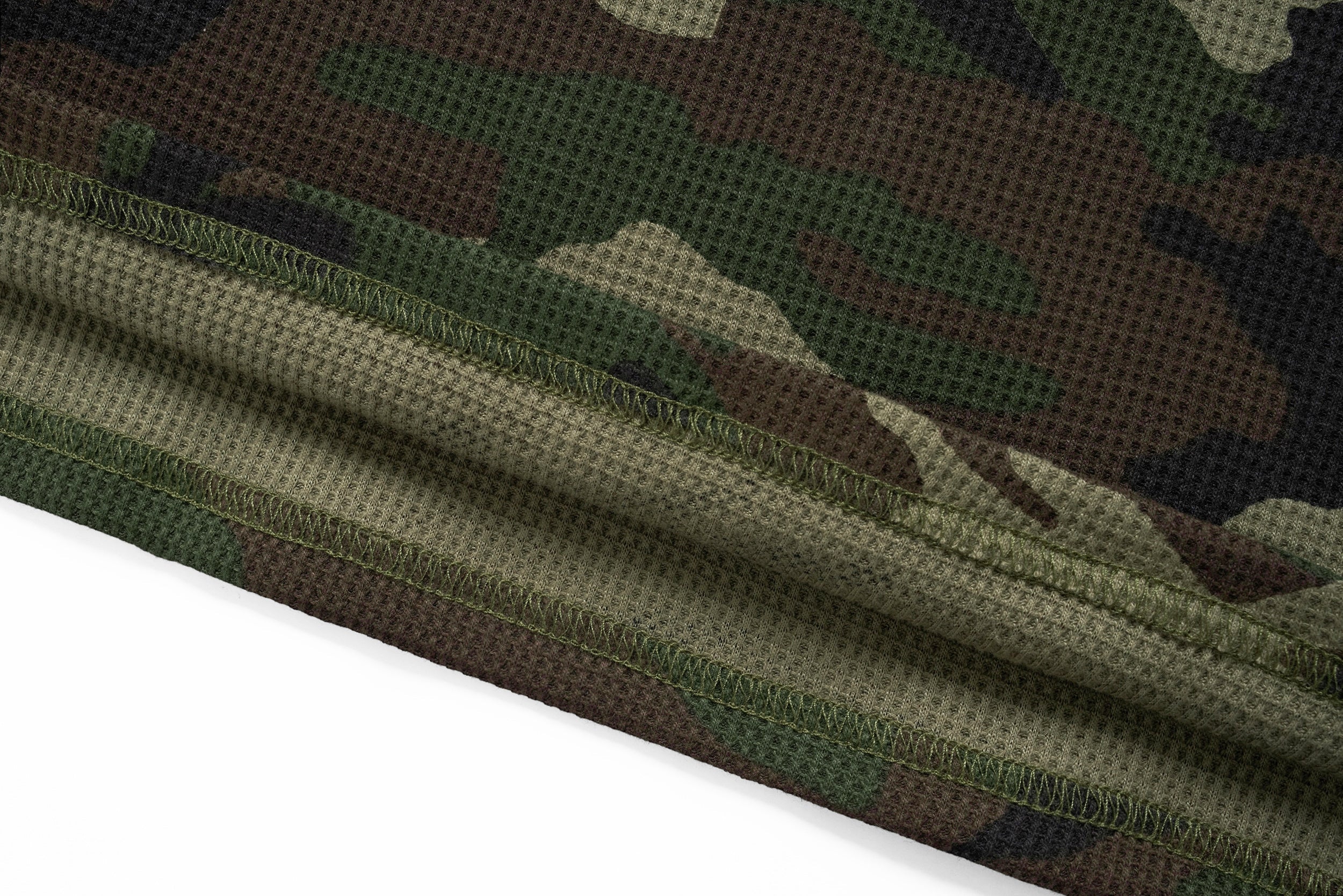 STARRVAINT Camo Text Graphic Longsleeve