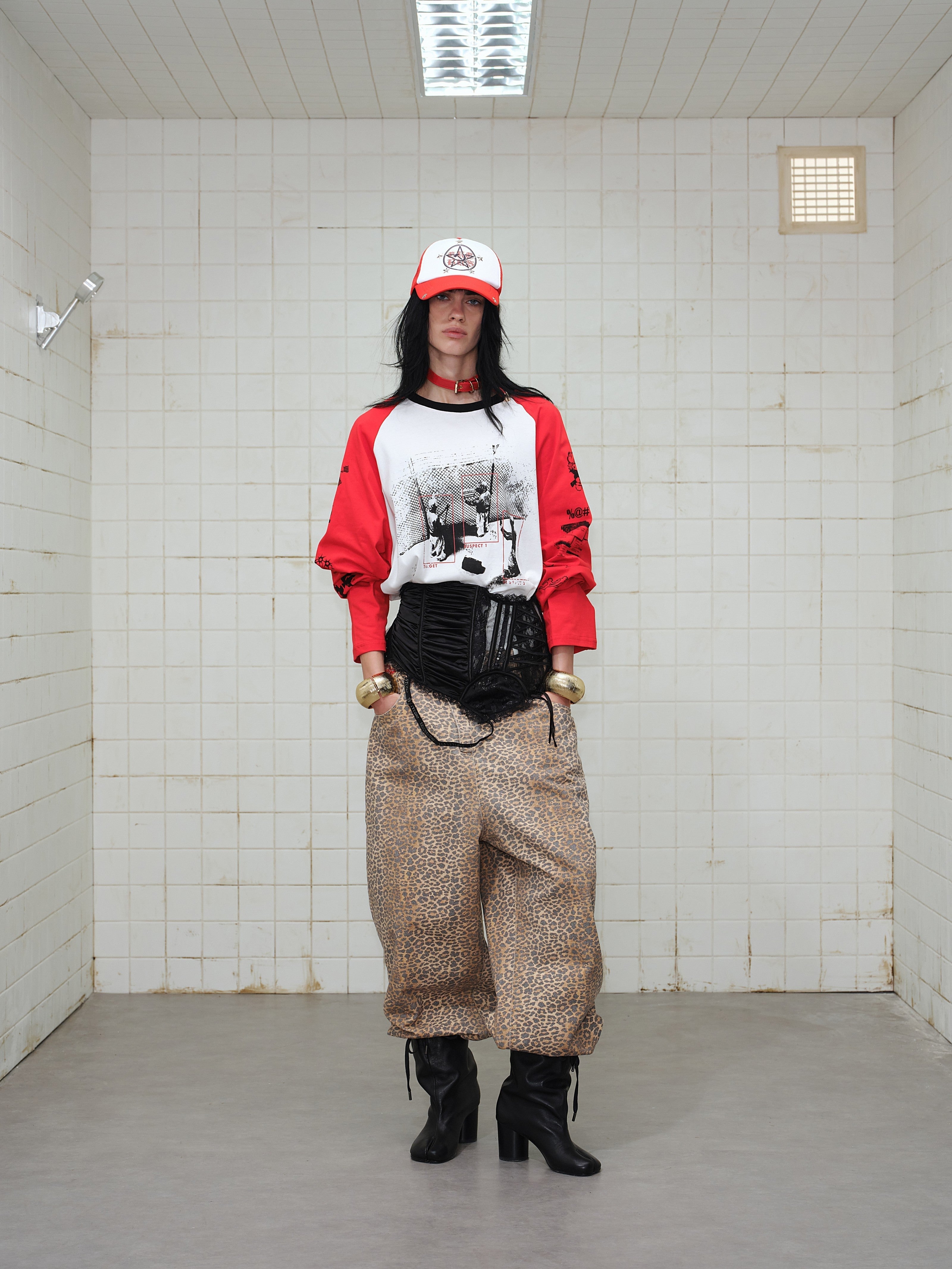 STARRVAINT Graphic Raglan Long-Sleeve T-Shirt