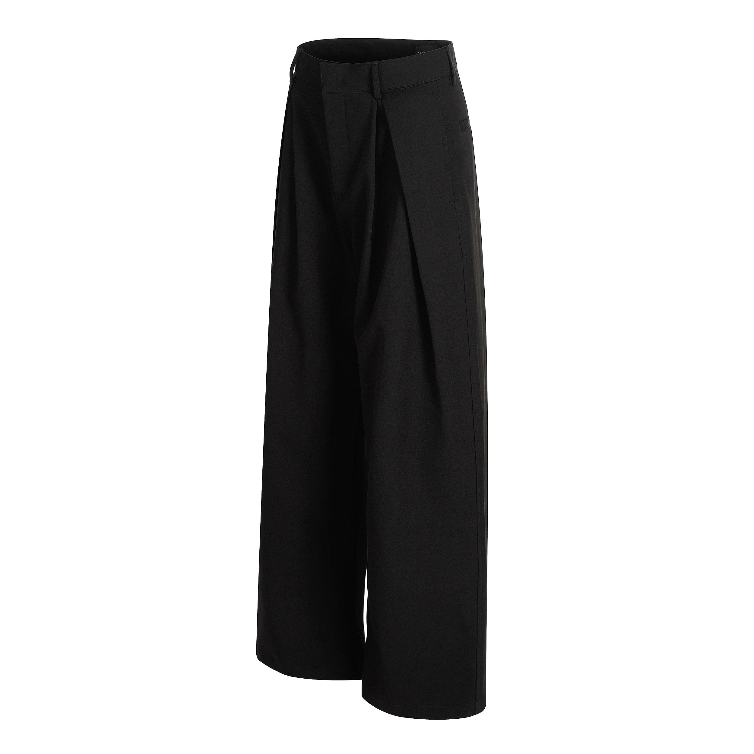 STARRVAINT Pleated Wide-Leg Trousers