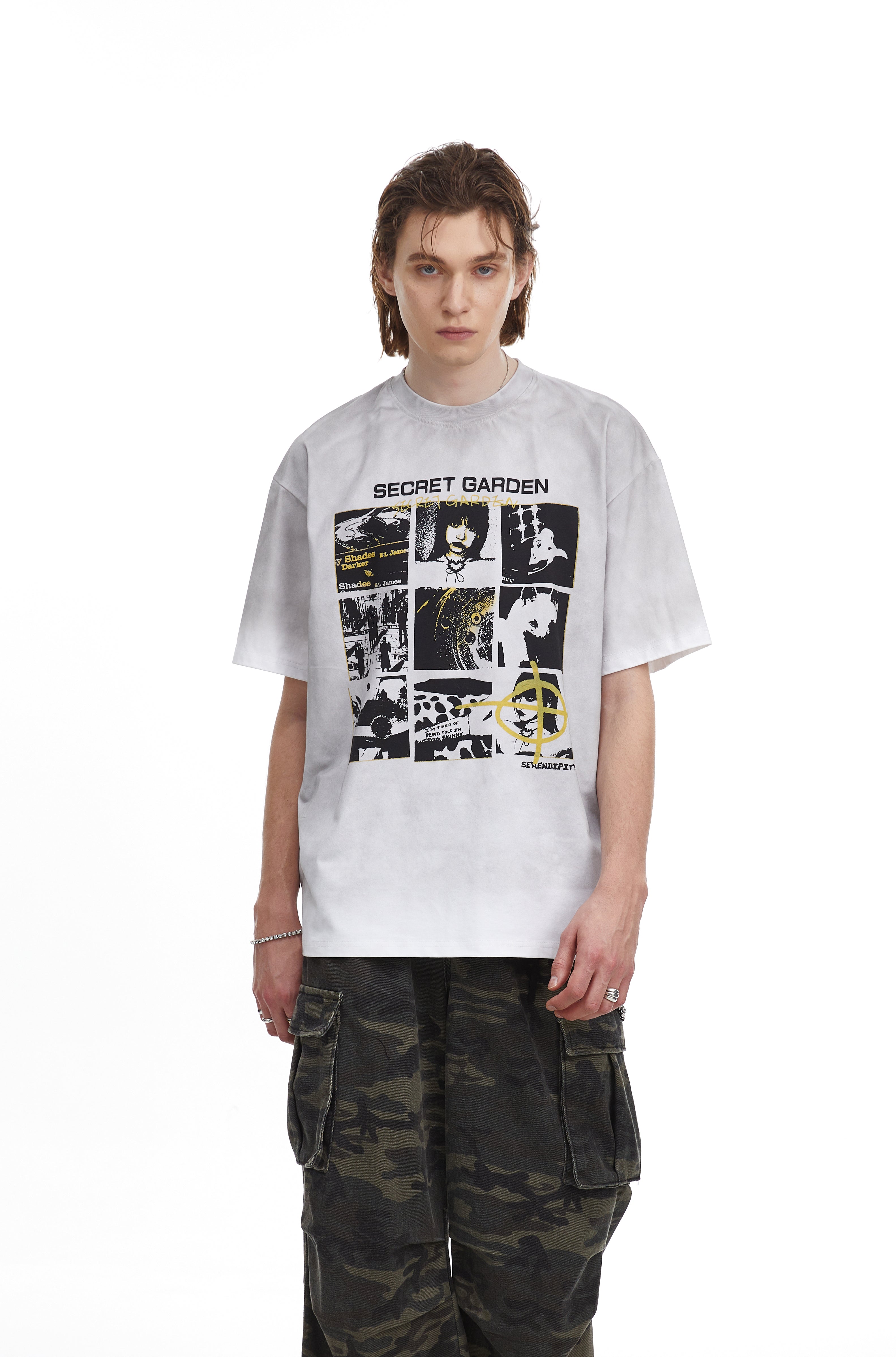 STARRVAINT Graphic Panel Oversized Tee