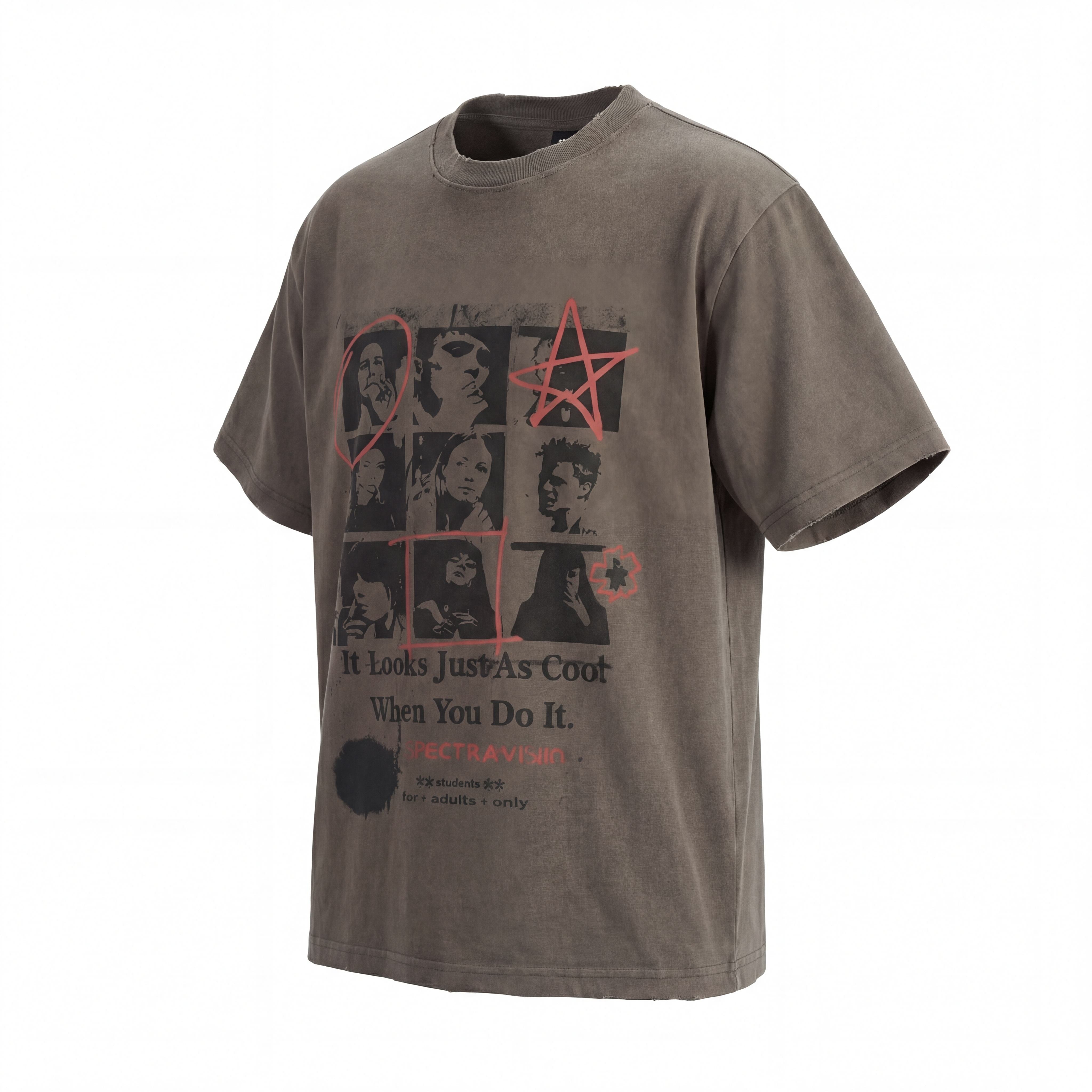 STARRVAINT “Vintage Collage Graphic Tee”