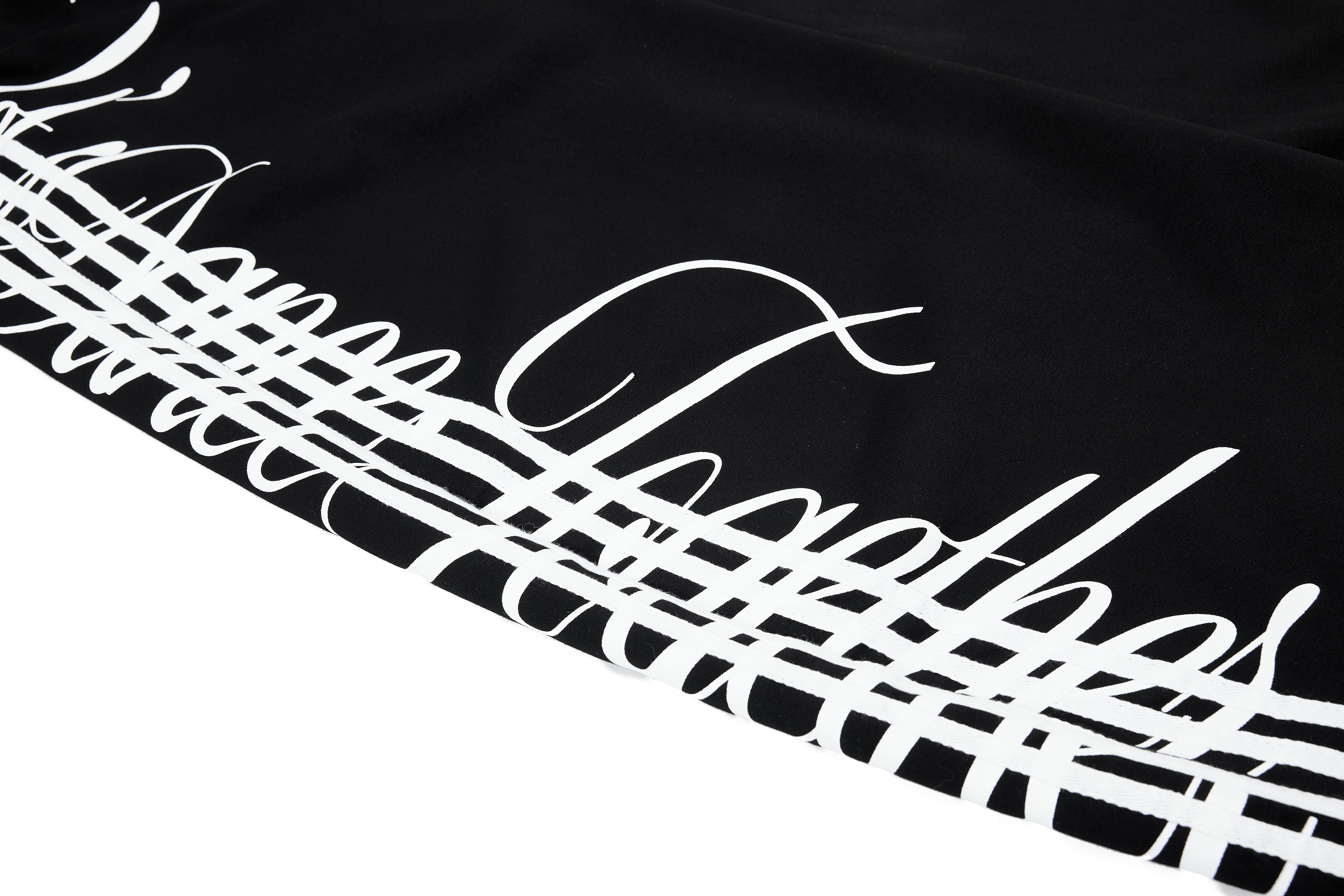 STARRVAINT Script Stripe Wide-Leg Sweatpants