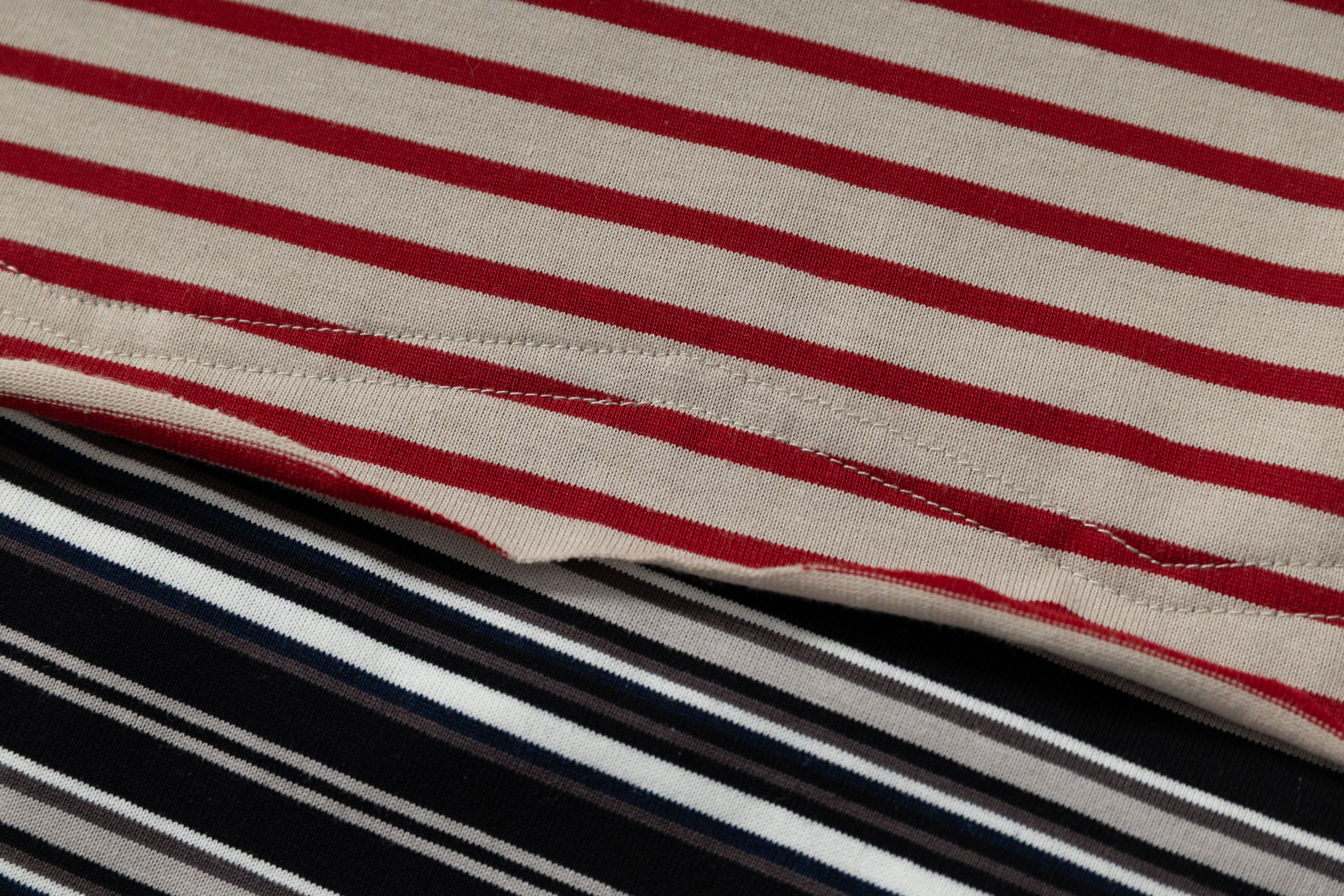 STARRVAINT Striped Long Sleeve Tee