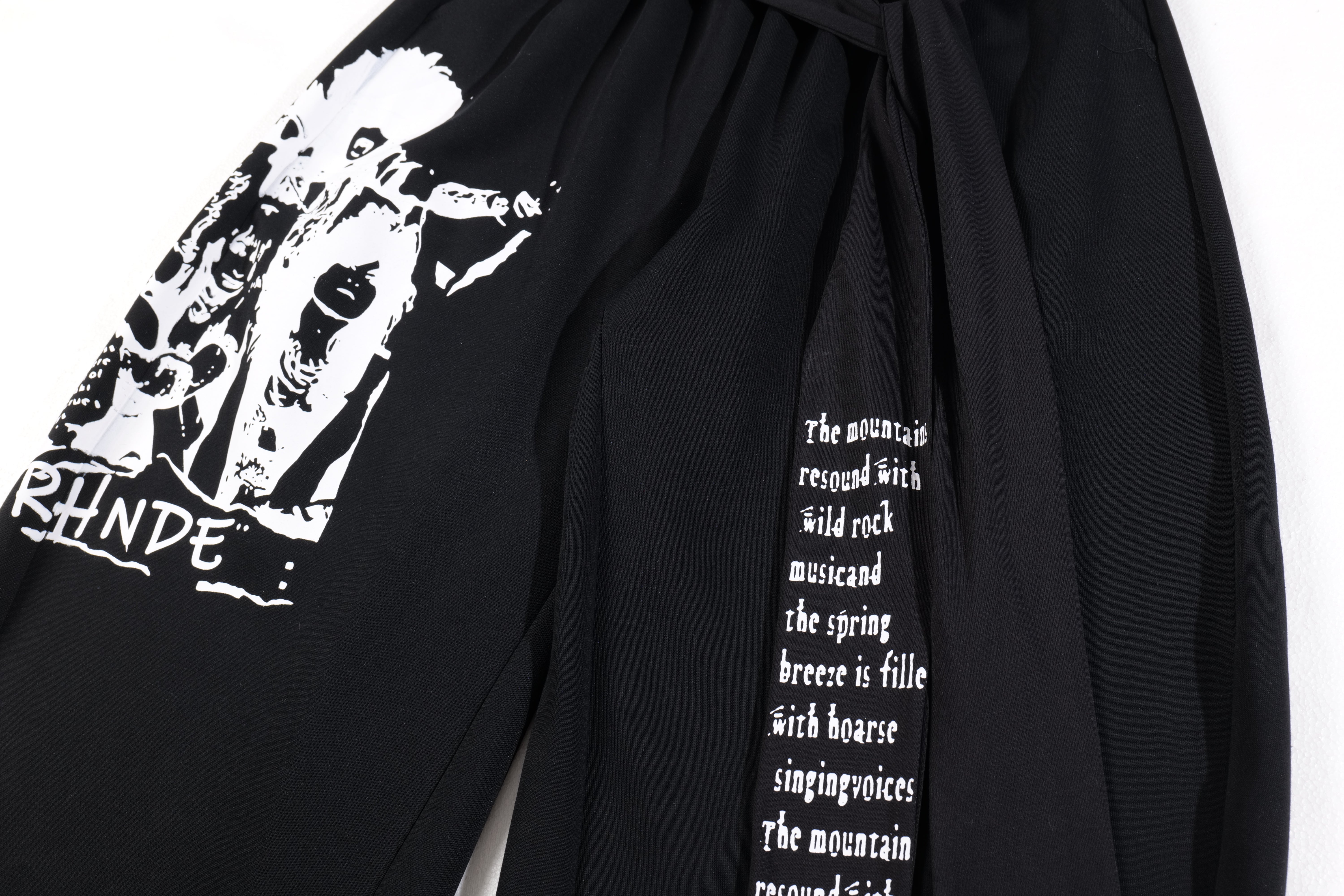 STARRVAINT Rock Graphic Wrap Pants
