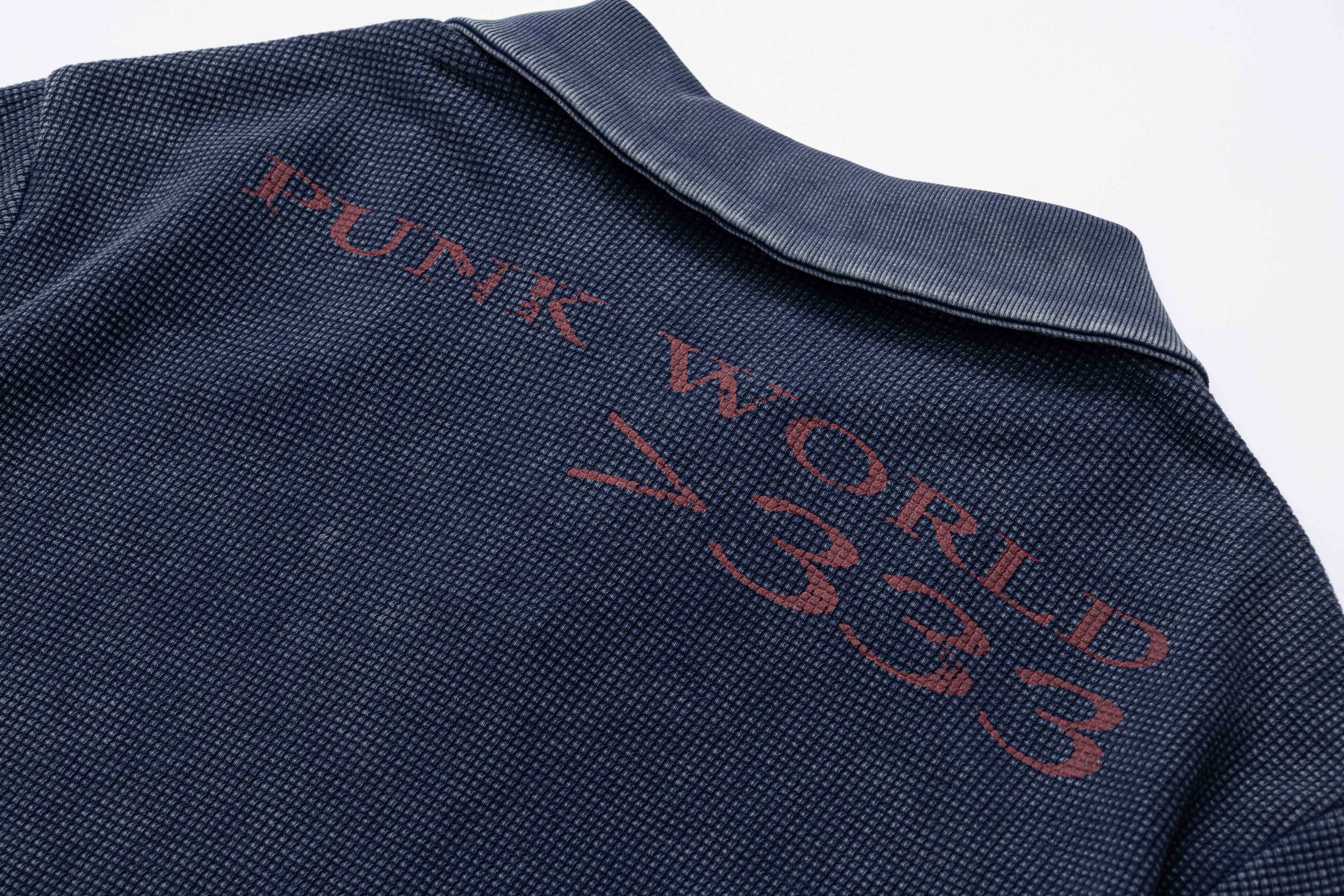 STARRVAINT Vintage Washed Polo Tee