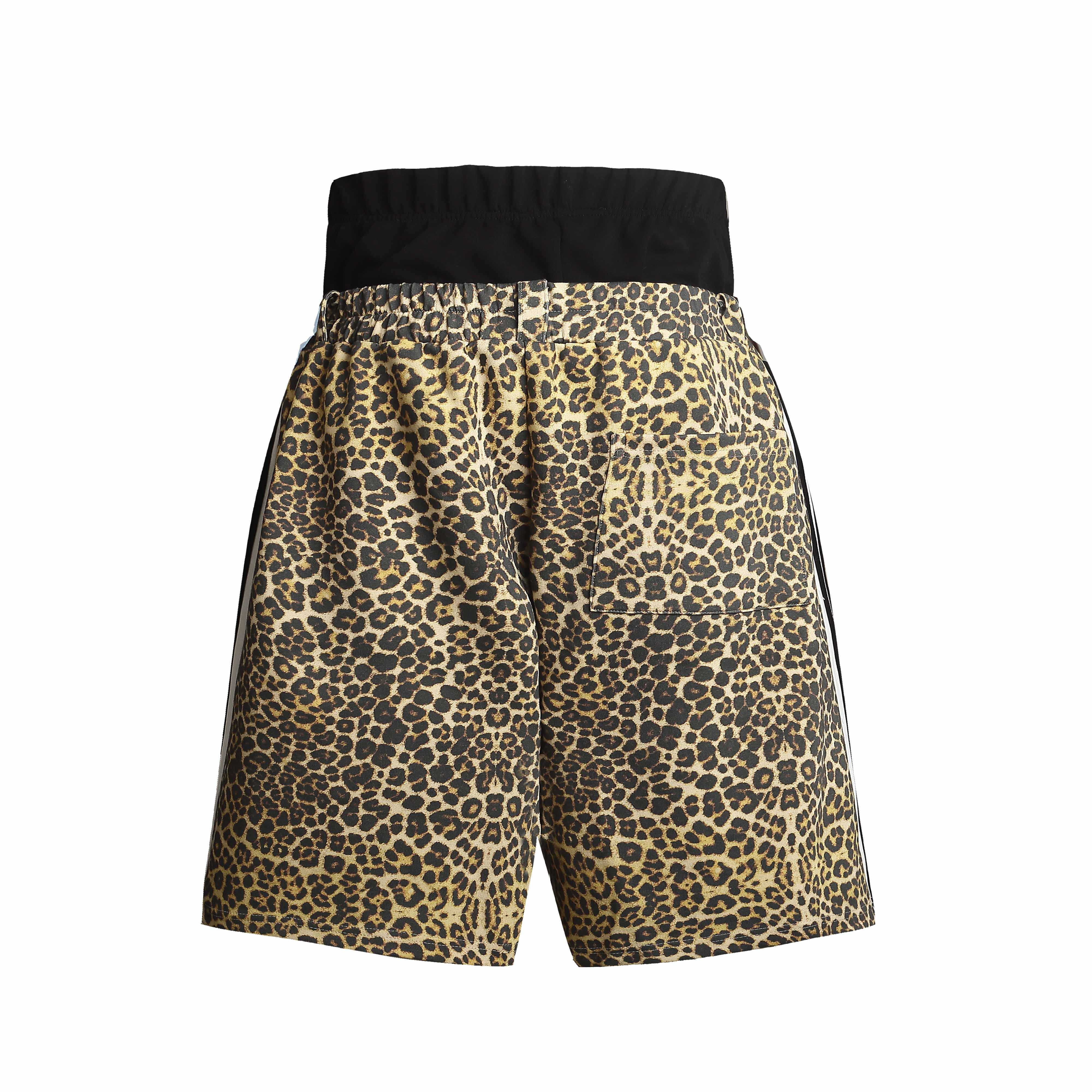 STARRVAINT Leopard Waist Sport Shorts