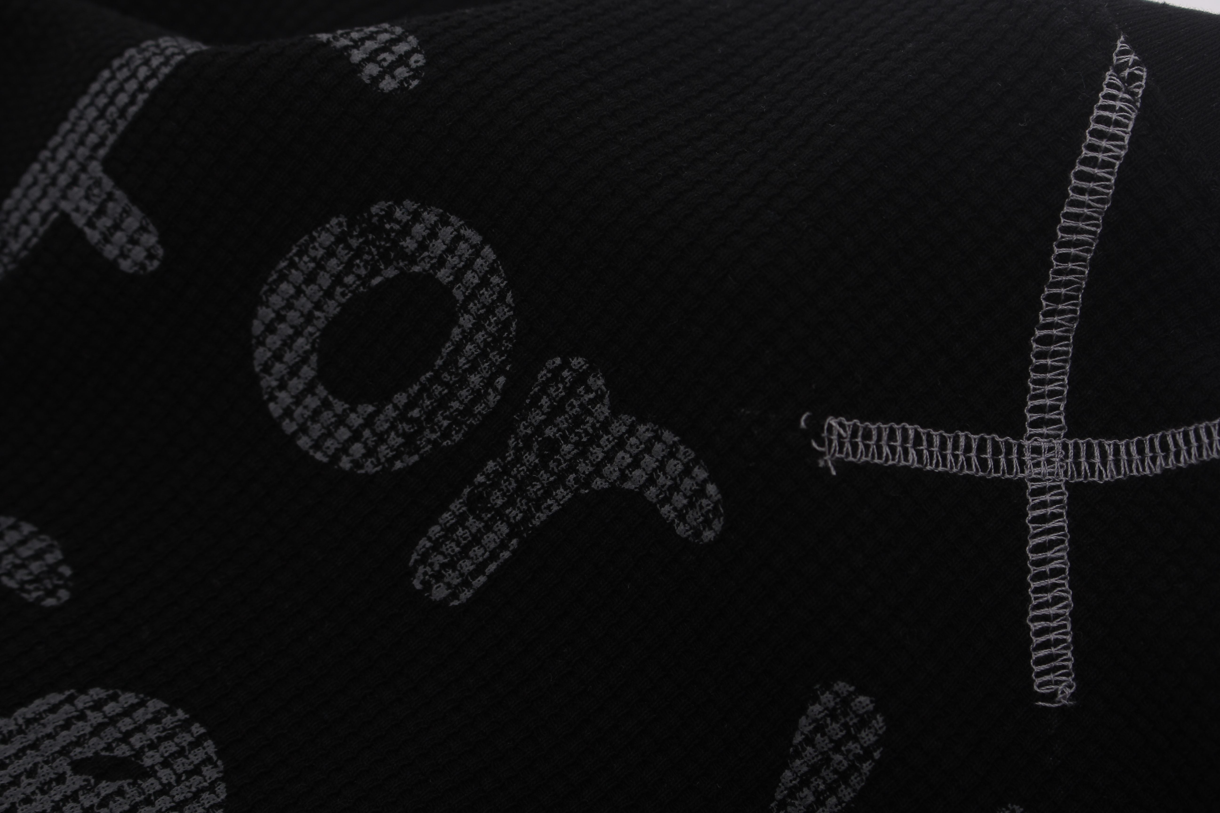 STARRVAINT Graphic Waffle Long Sleeve