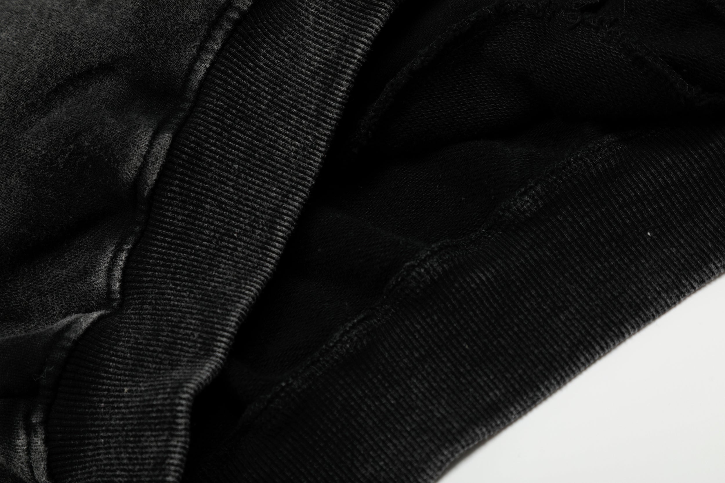 STARRVAINT Asymmetric Zip Washed Hoodie Jacket