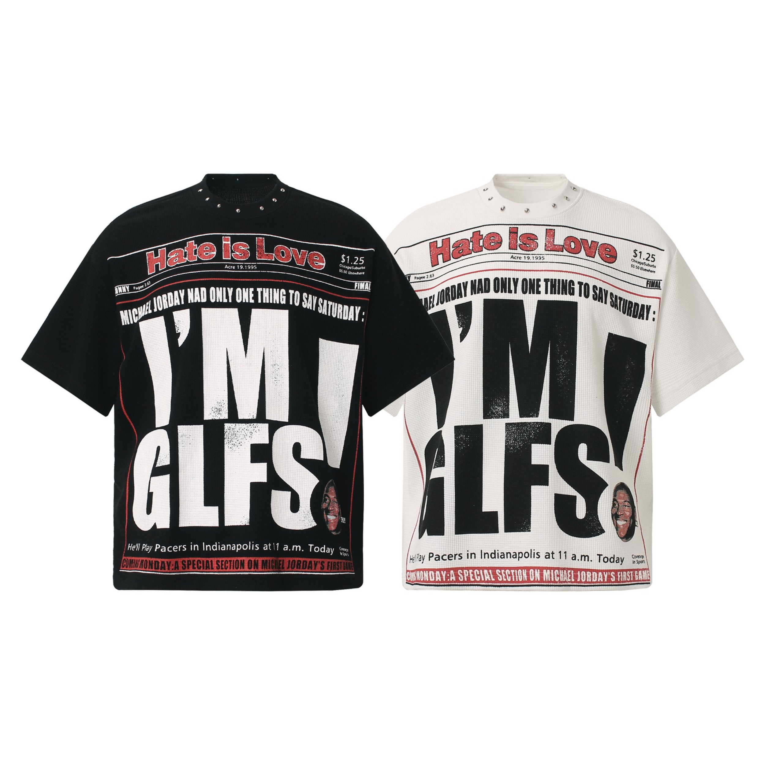 STARRVAINT “Hate Is Love” Graphic T-Shirt